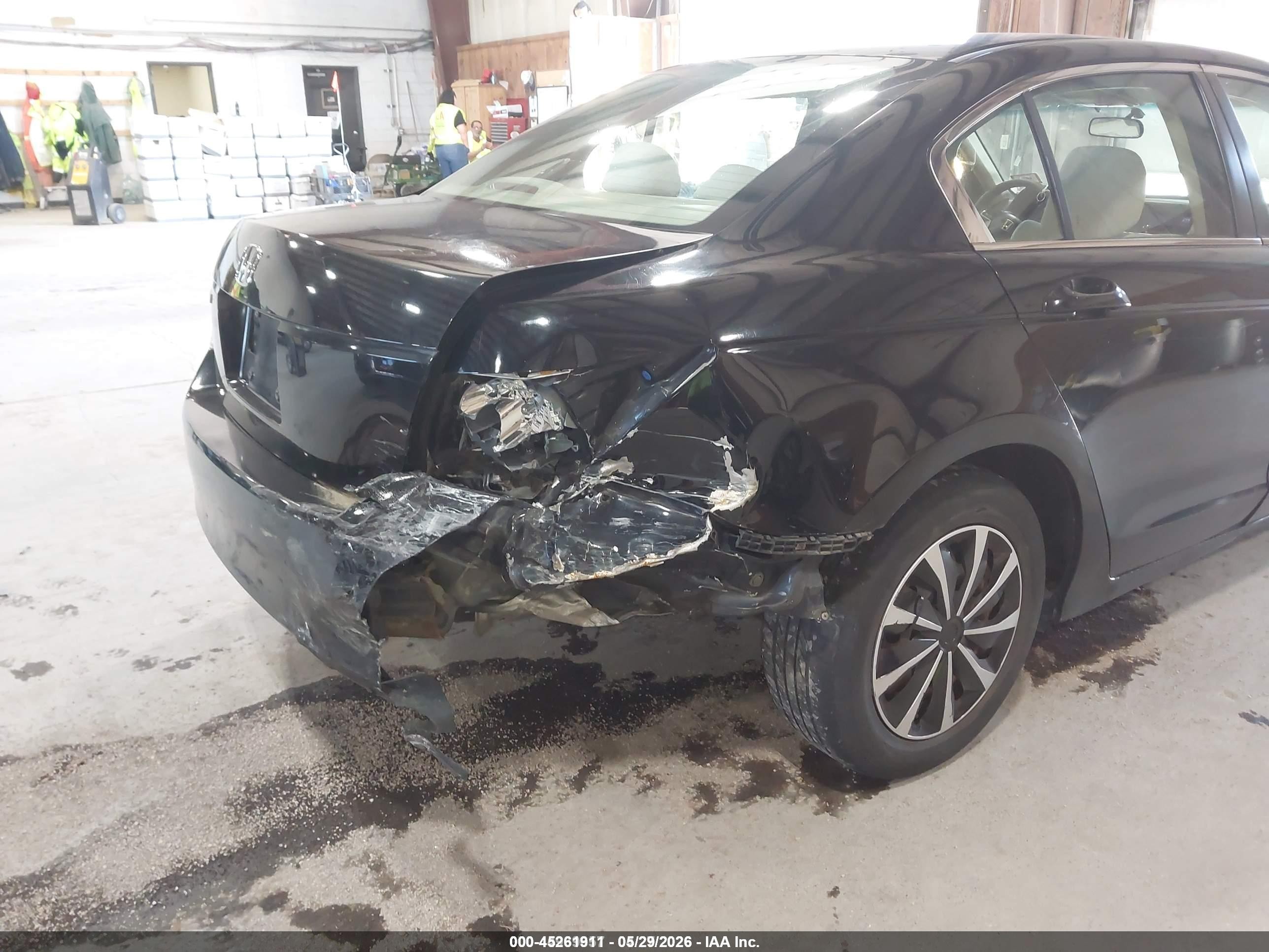 2010 Honda Accord 2.4 Lx Черный vin: 1HGCP2F39AA177357