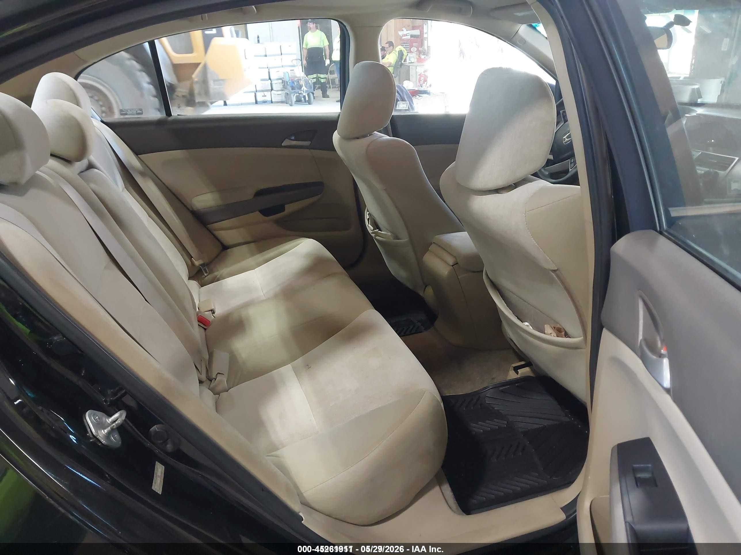 2010 Honda Accord 2.4 Lx Черный vin: 1HGCP2F39AA177357