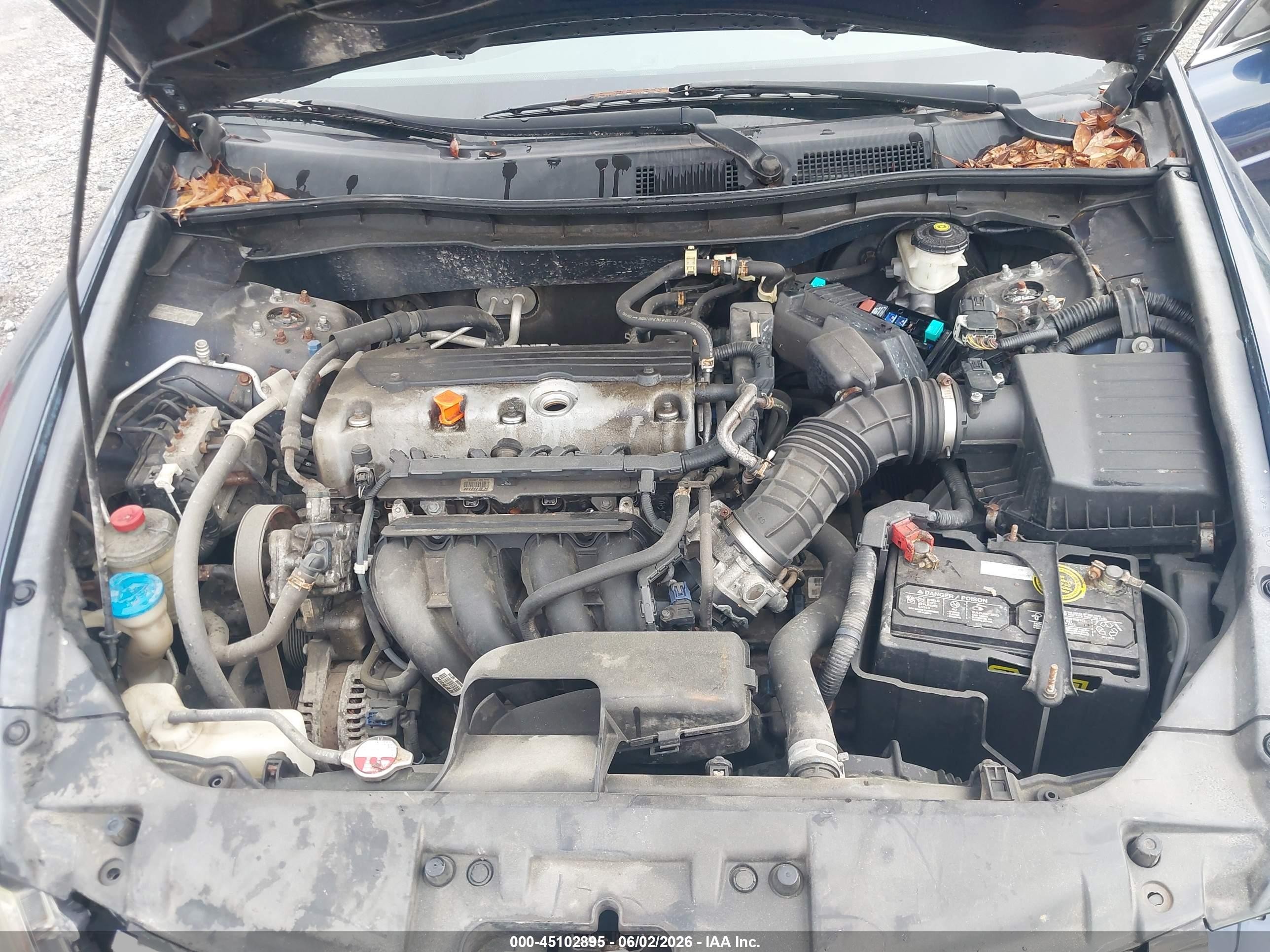 2010 Honda Accord 2.4 Lx Dark Blue vin: 1HGCP2F39AA180954