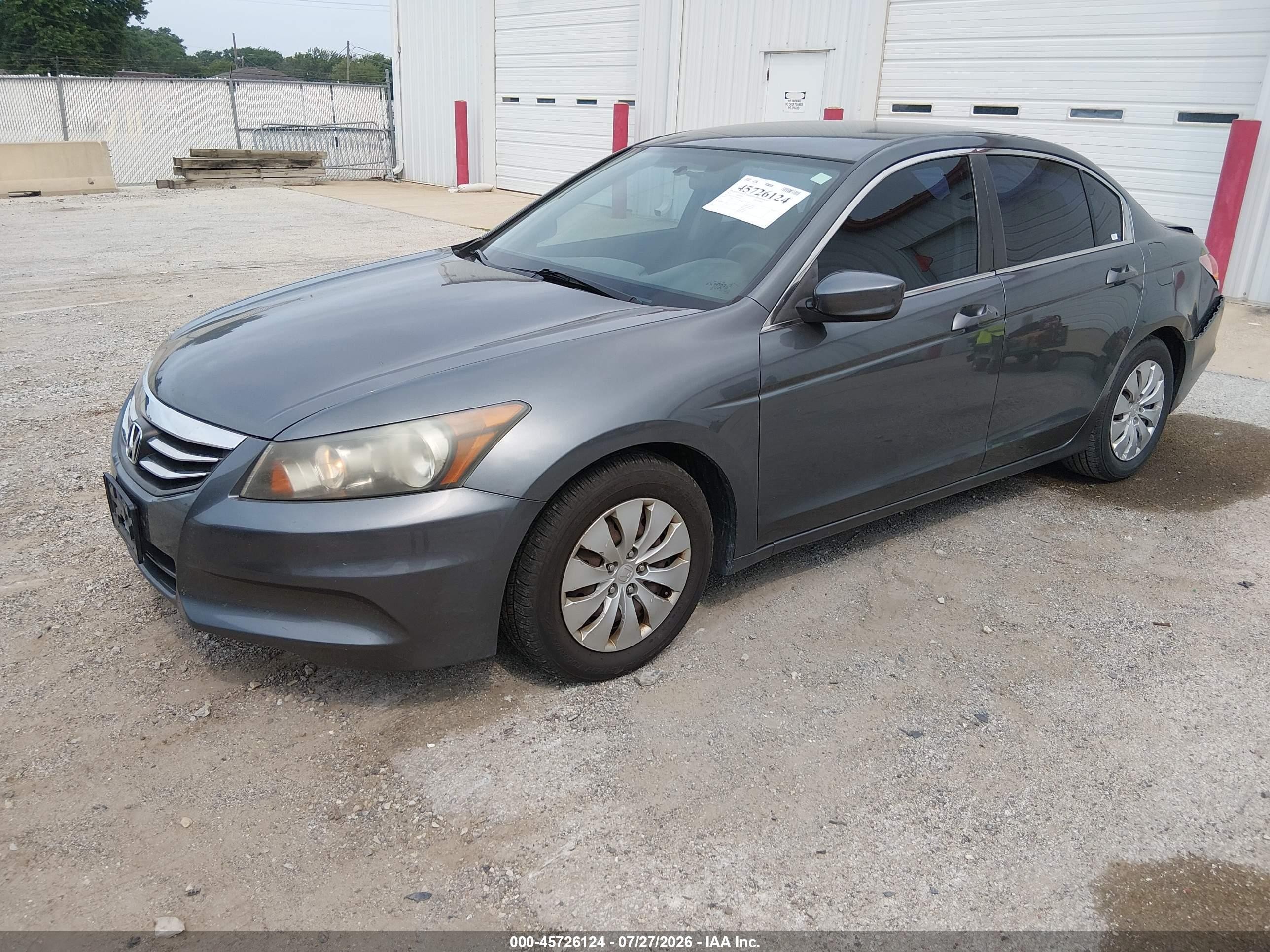 2011 Honda Accord 2.4 Lx Silver vin: 1HGCP2F39BA005072