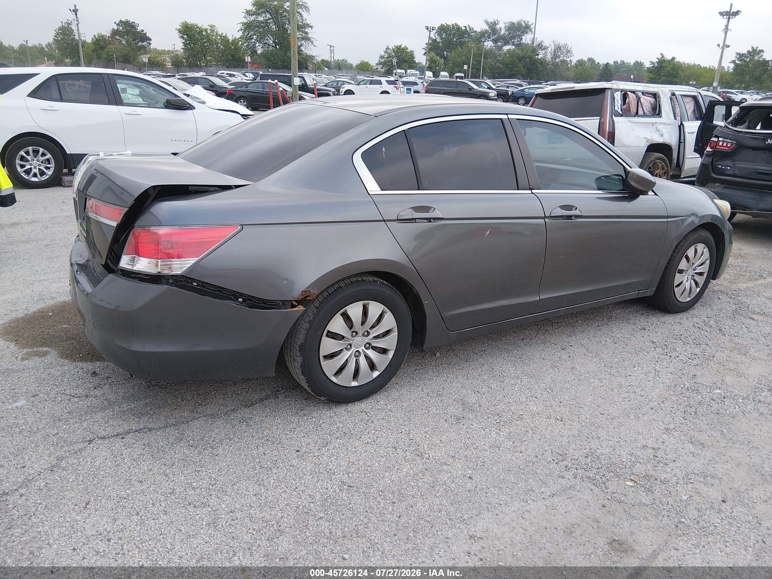 2011 Honda Accord 2.4 Lx Silver vin: 1HGCP2F39BA005072