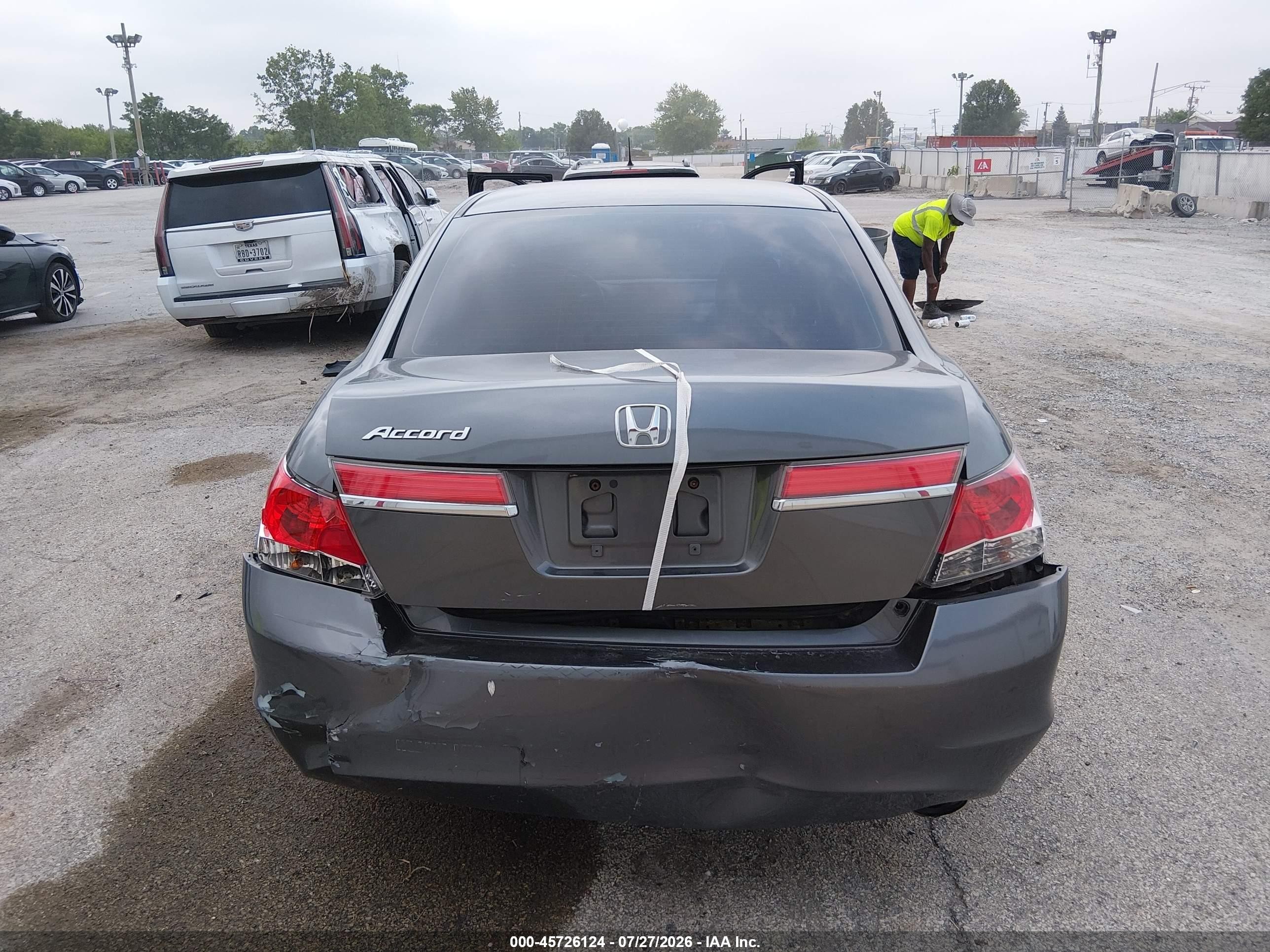 2011 Honda Accord 2.4 Lx Silver vin: 1HGCP2F39BA005072