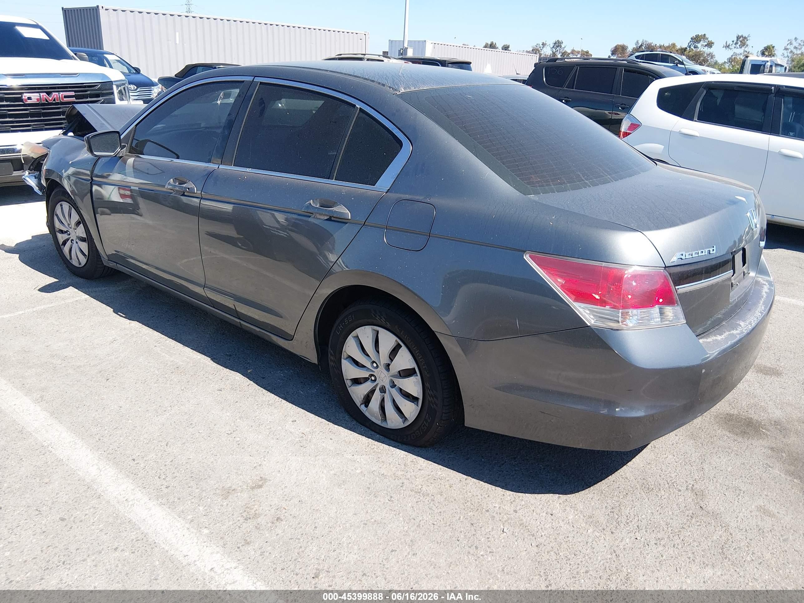 2011 Honda Accord 2.4 Lx Gray vin: 1HGCP2F39BA013320