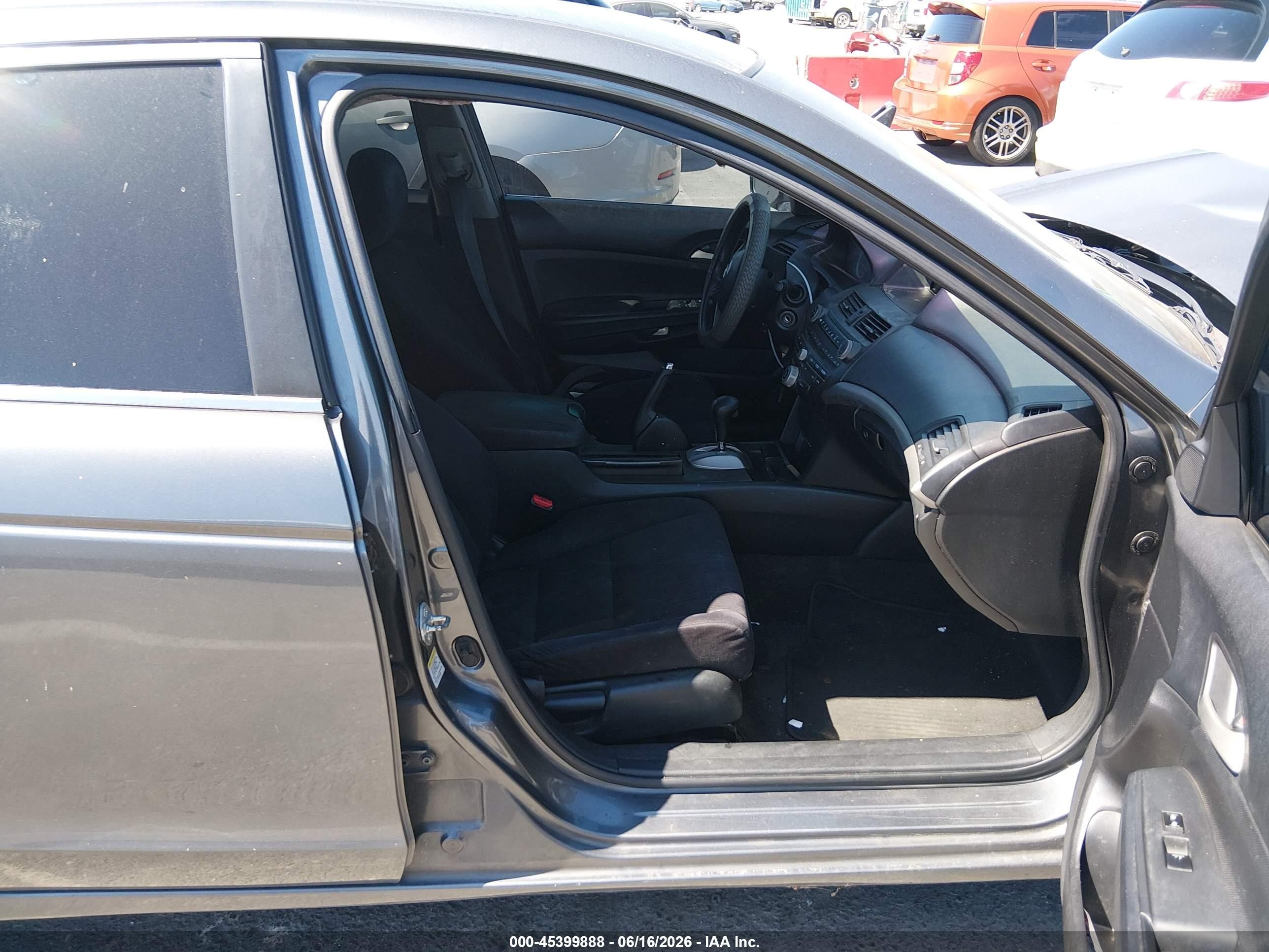 2011 Honda Accord 2.4 Lx Gray vin: 1HGCP2F39BA013320