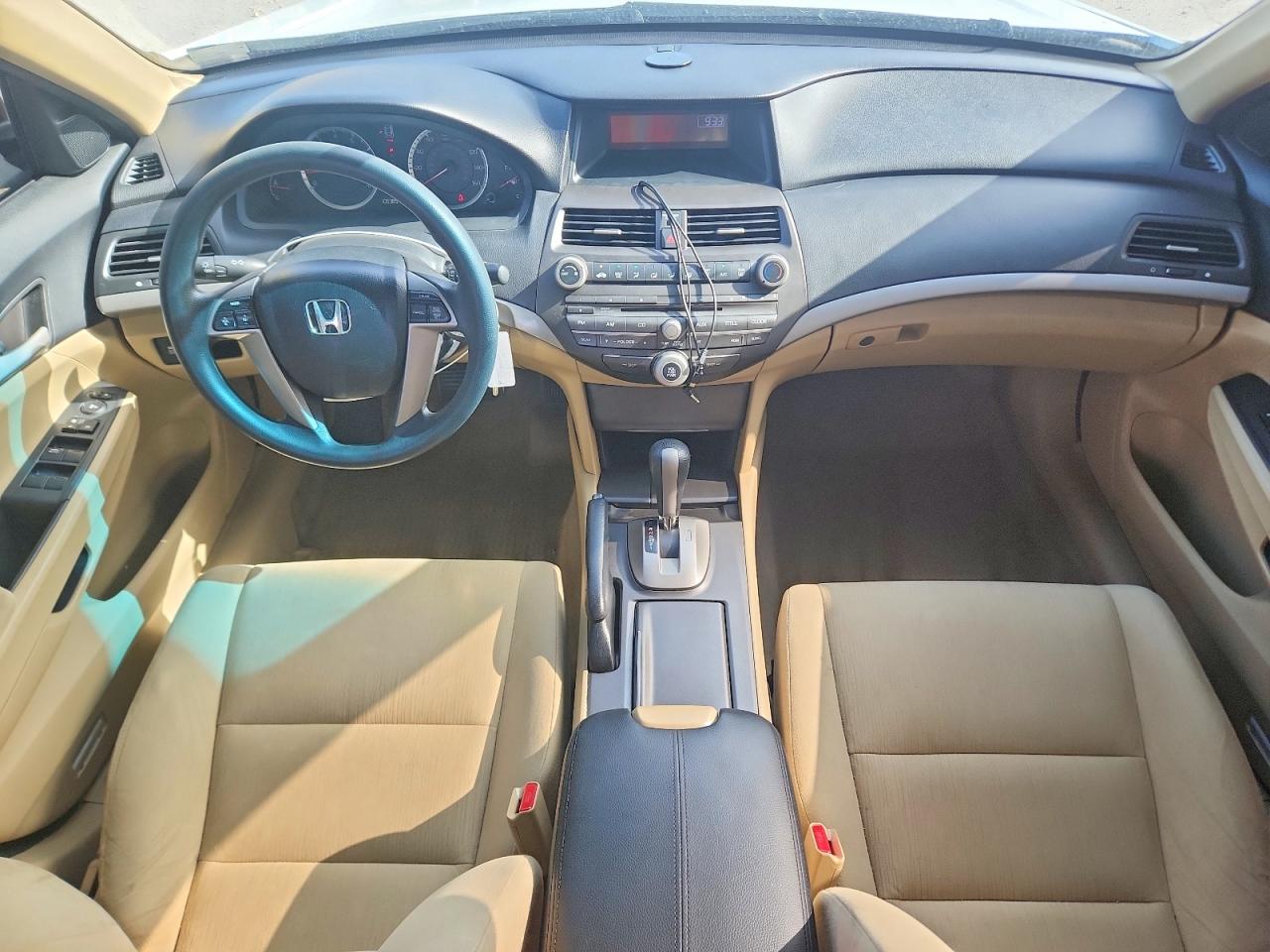 2011 Honda Accord Lx White vin: 1HGCP2F39BA014872