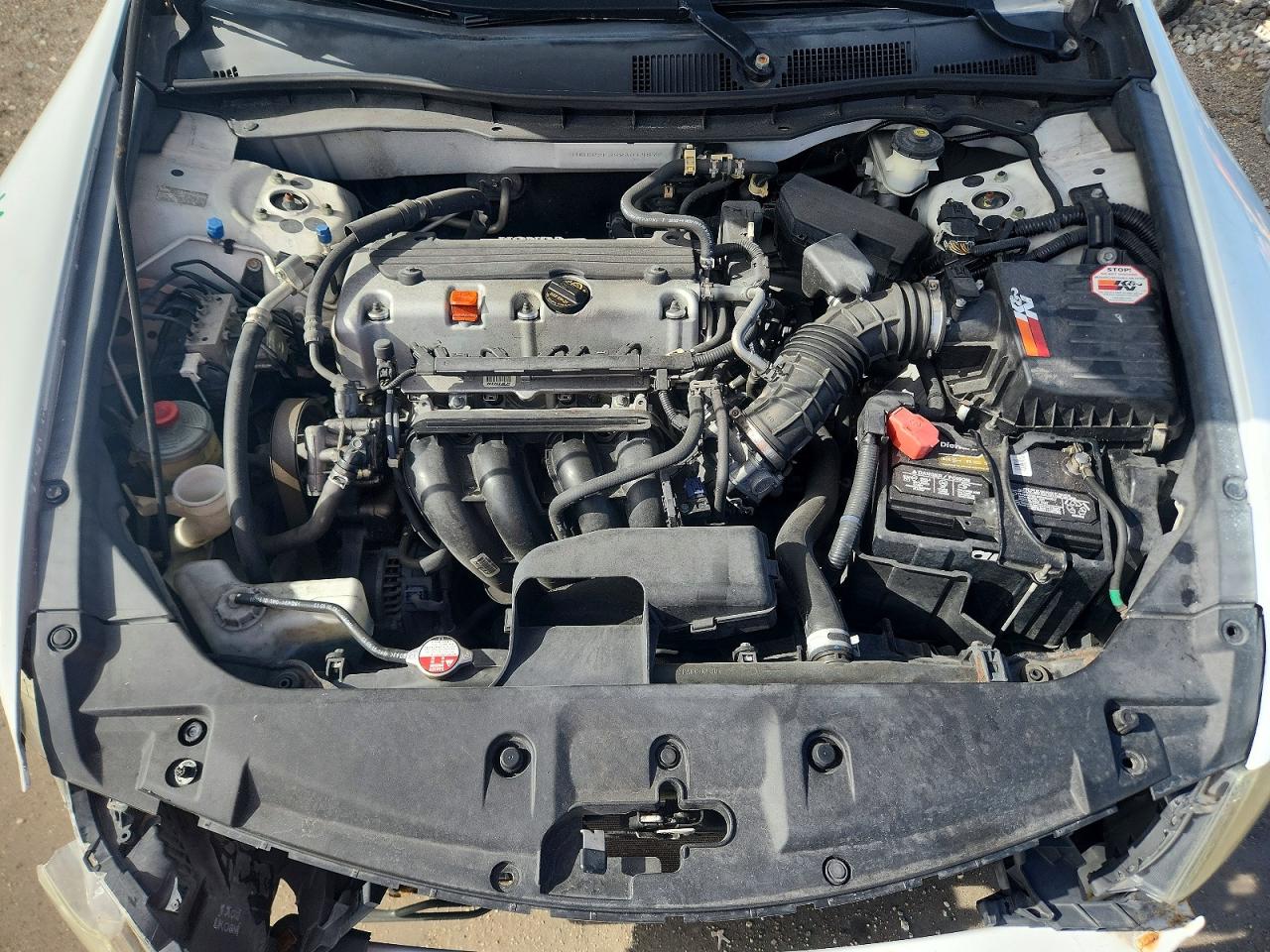 2011 Honda Accord Lx White vin: 1HGCP2F39BA014872