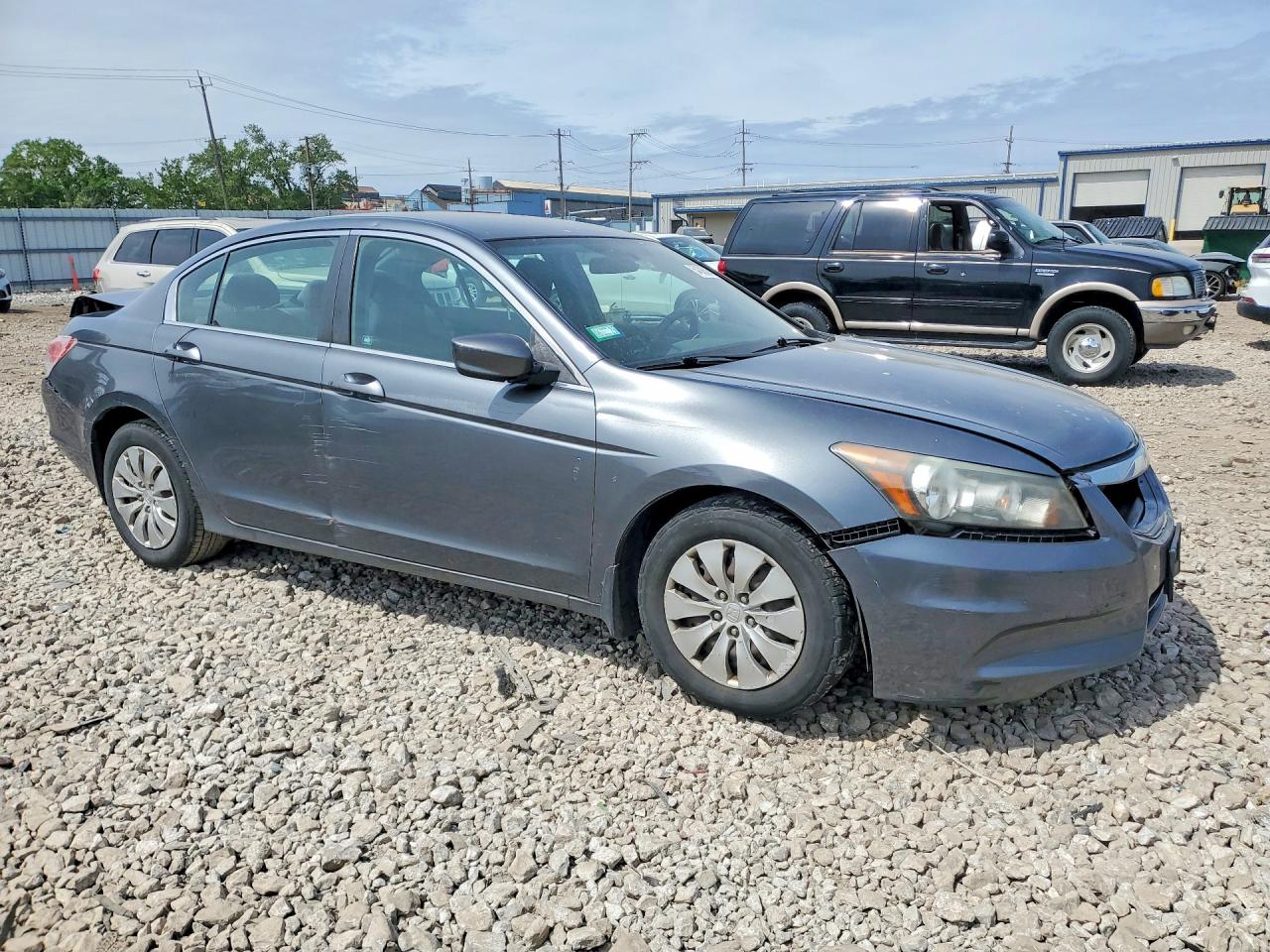 2011 Honda Accord Lx Gray vin: 1HGCP2F39BA015391