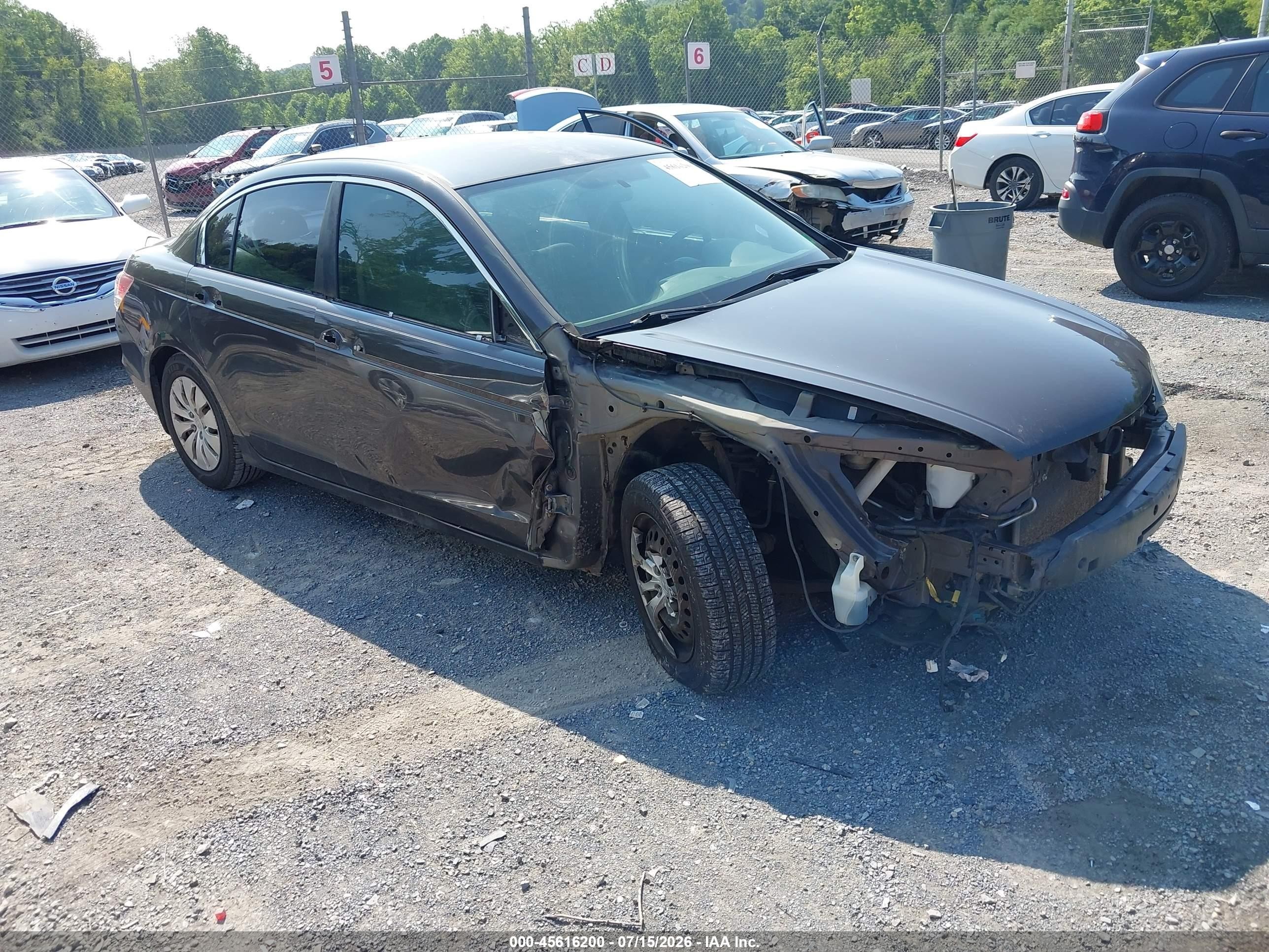 2011 Honda Accord 2.4 Lx Purple vin: 1HGCP2F39BA024883