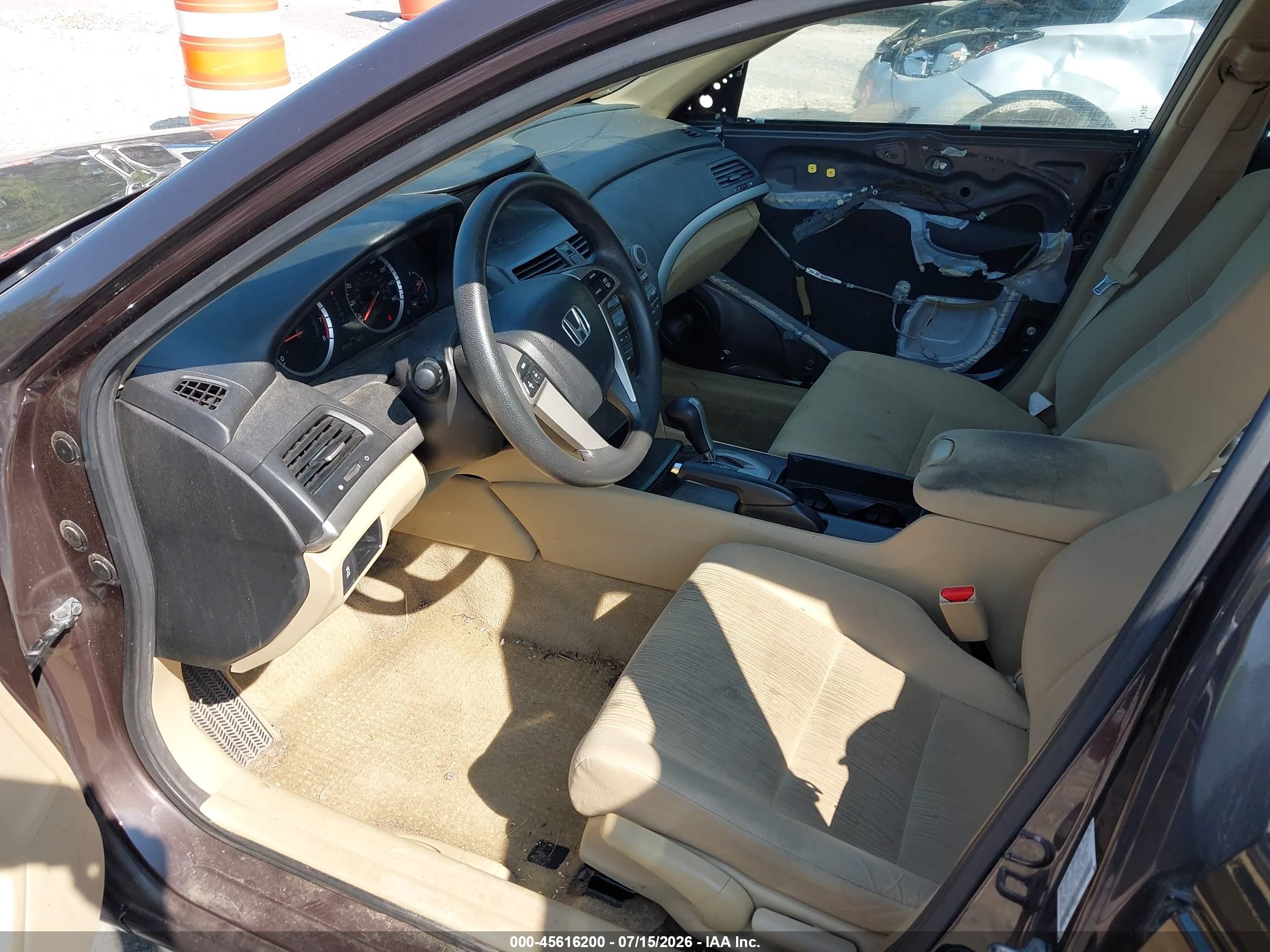 2011 Honda Accord 2.4 Lx Purple vin: 1HGCP2F39BA024883