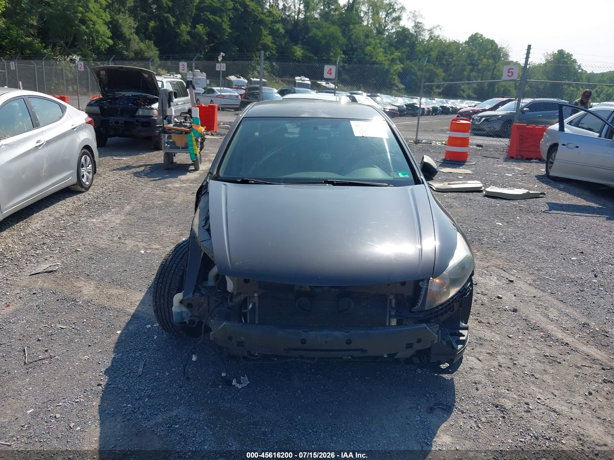 2011 Honda Accord 2.4 Lx Purple vin: 1HGCP2F39BA024883