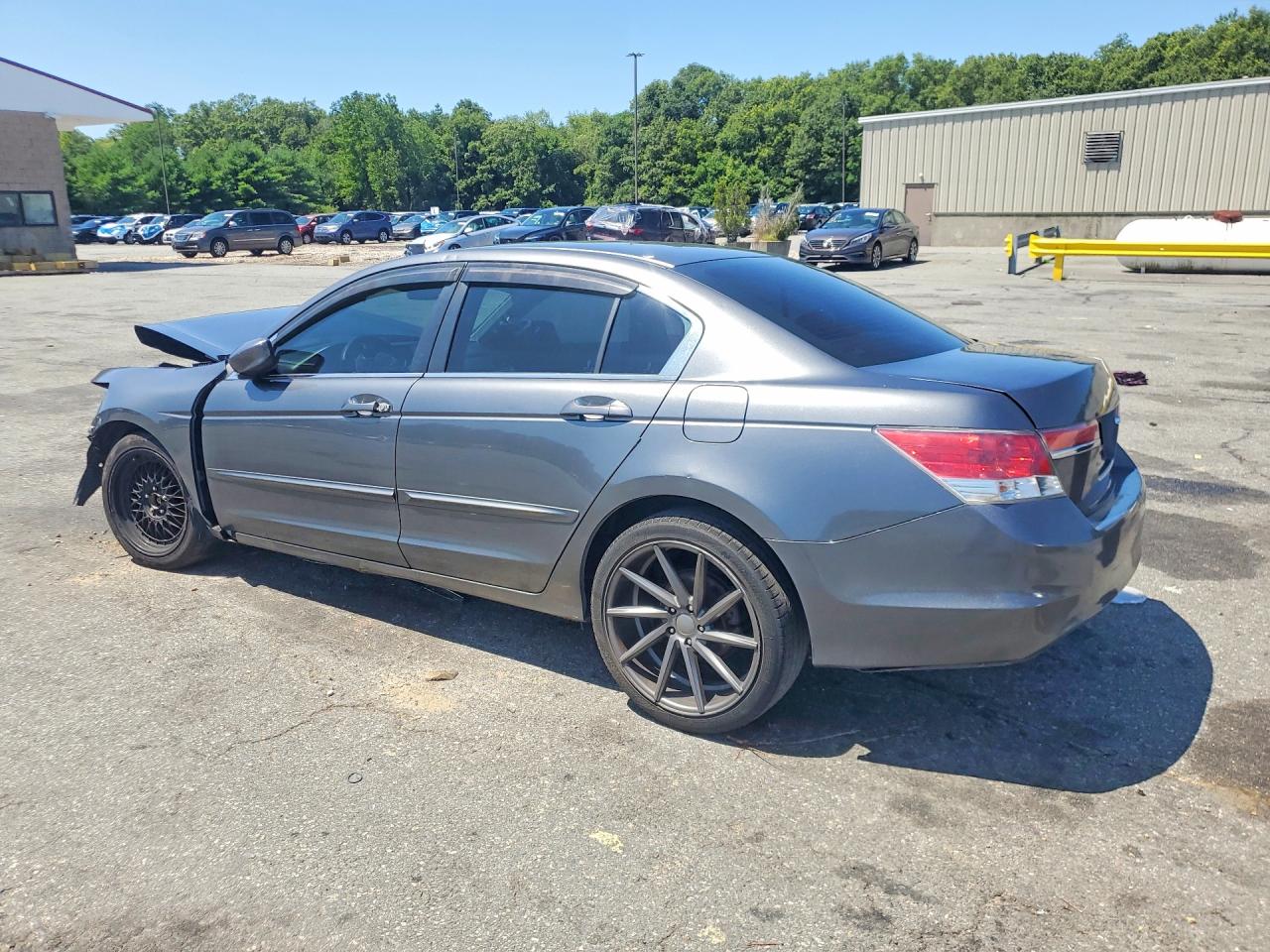 2011 Honda Accord Lx Серый vin: 1HGCP2F39BA029694