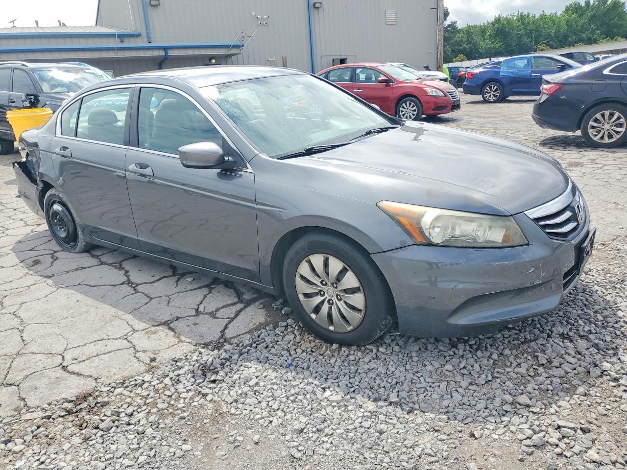 2011 Honda Accord Lx Gray vin: 1HGCP2F39BA030747