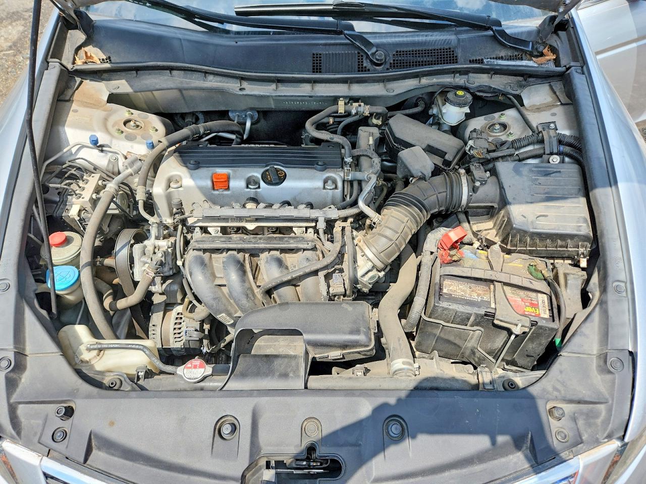 2011 Honda Accord Lx Silver vin: 1HGCP2F39BA054904