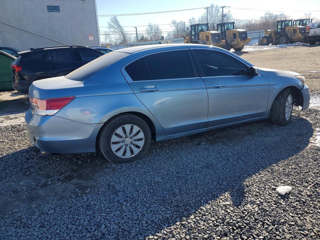 2011 Honda Accord Lx Blue vin: 1HGCP2F39BA083349