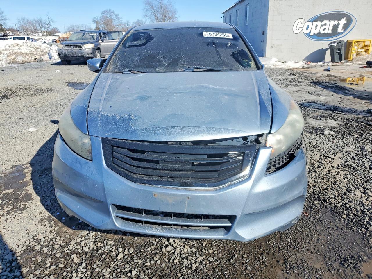 2011 Honda Accord Lx Blue vin: 1HGCP2F39BA083349