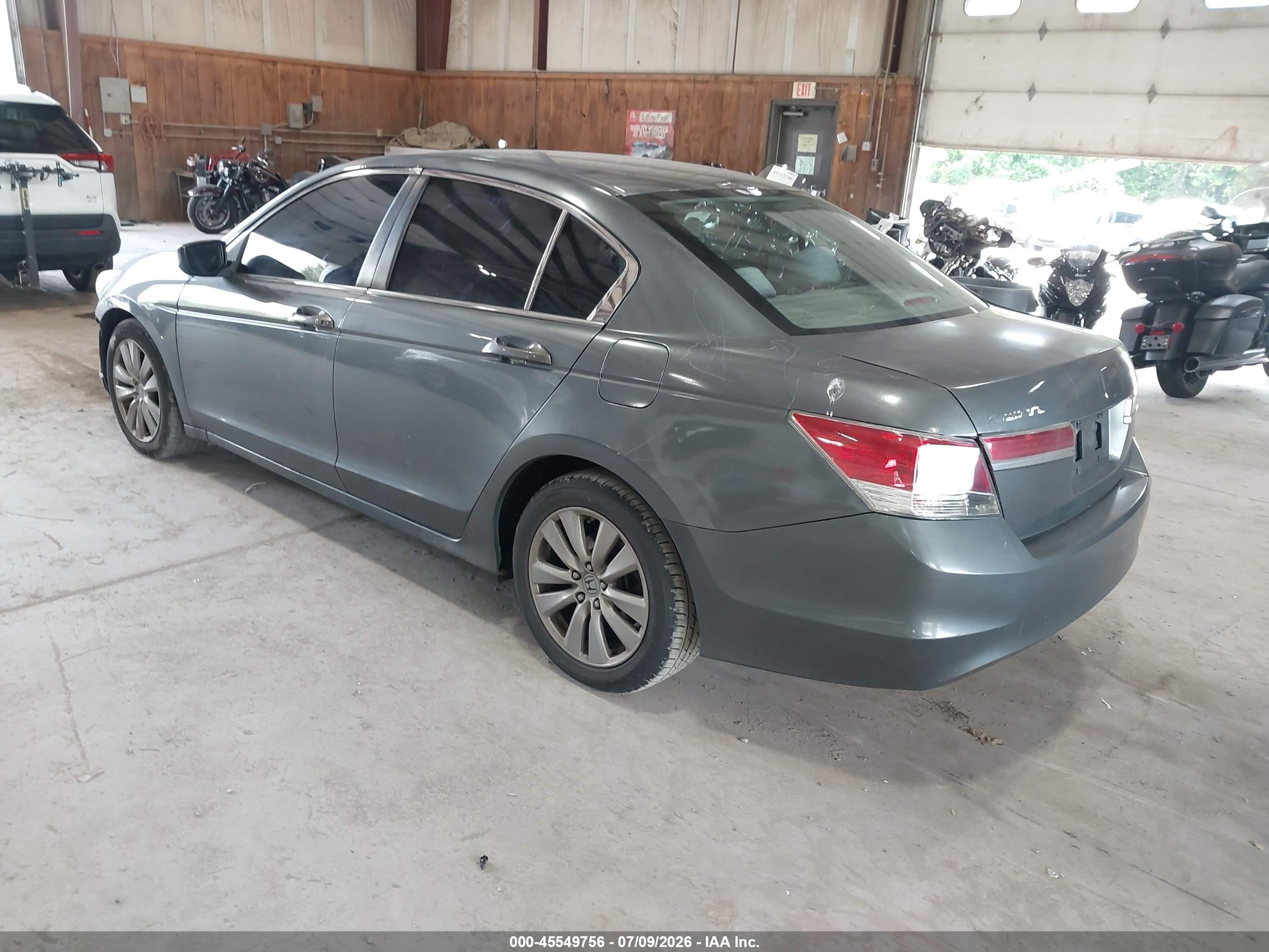 2011 Honda Accord 2.4 Lx Gray vin: 1HGCP2F39BA088180