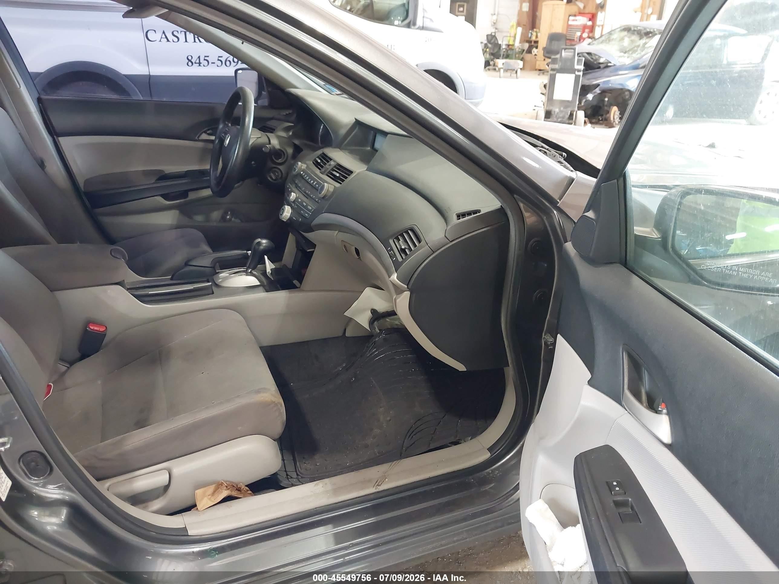 2011 Honda Accord 2.4 Lx Gray vin: 1HGCP2F39BA088180