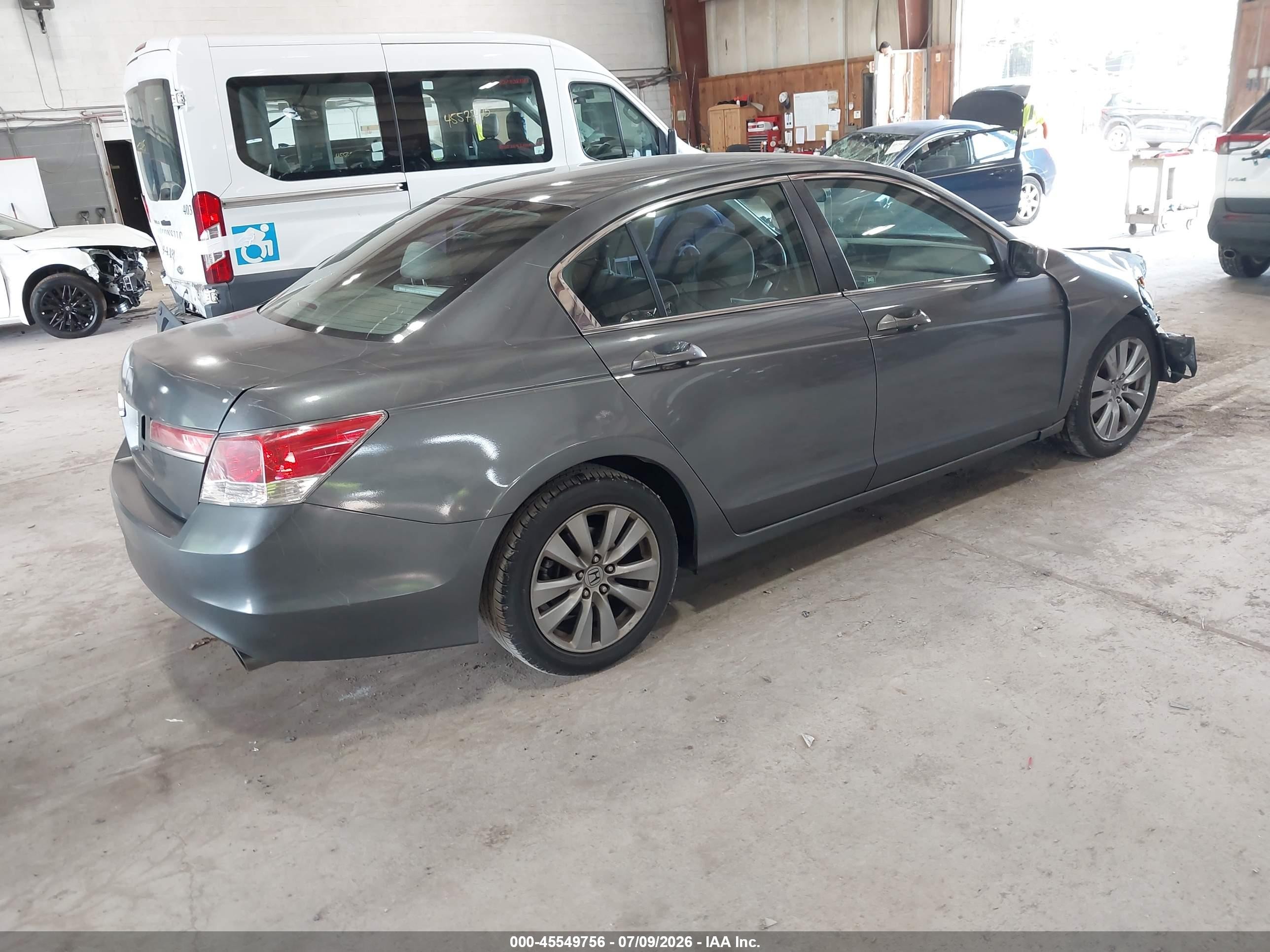2011 Honda Accord 2.4 Lx Gray vin: 1HGCP2F39BA088180