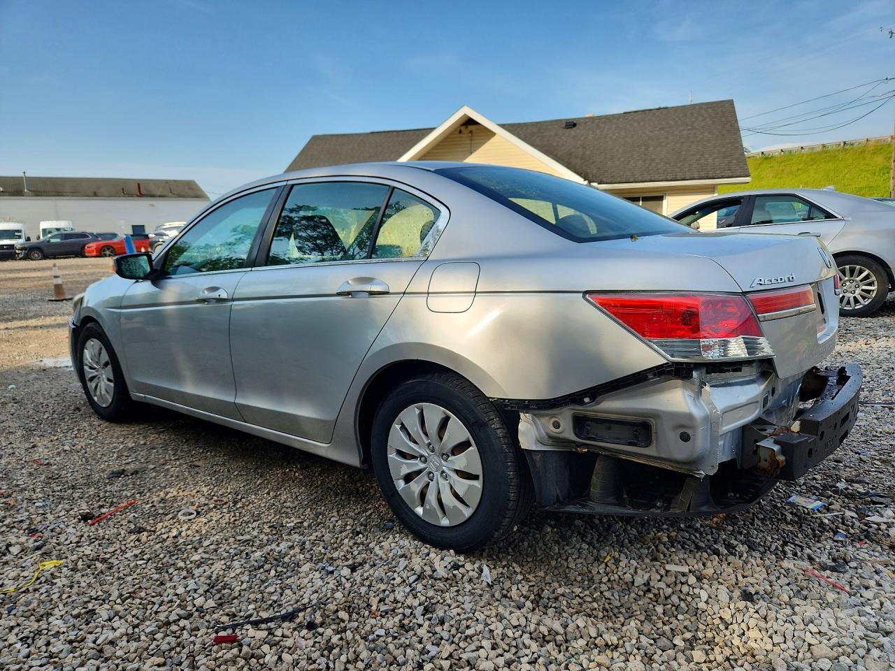 2011 Honda Accord Lx Silver vin: 1HGCP2F39BA102899