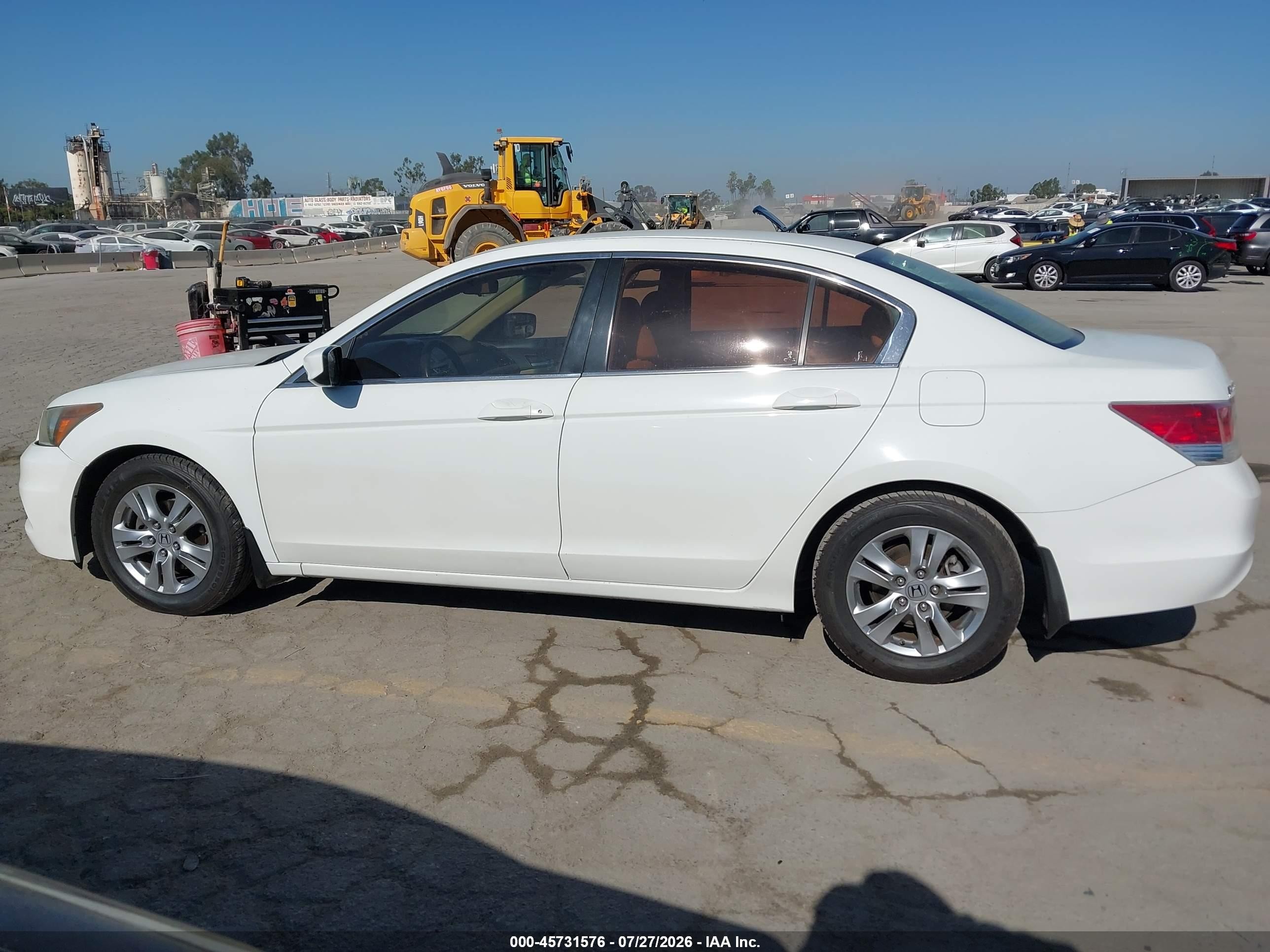 2012 Honda Accord Sdn Lx Белый vin: 1HGCP2F39CA015165