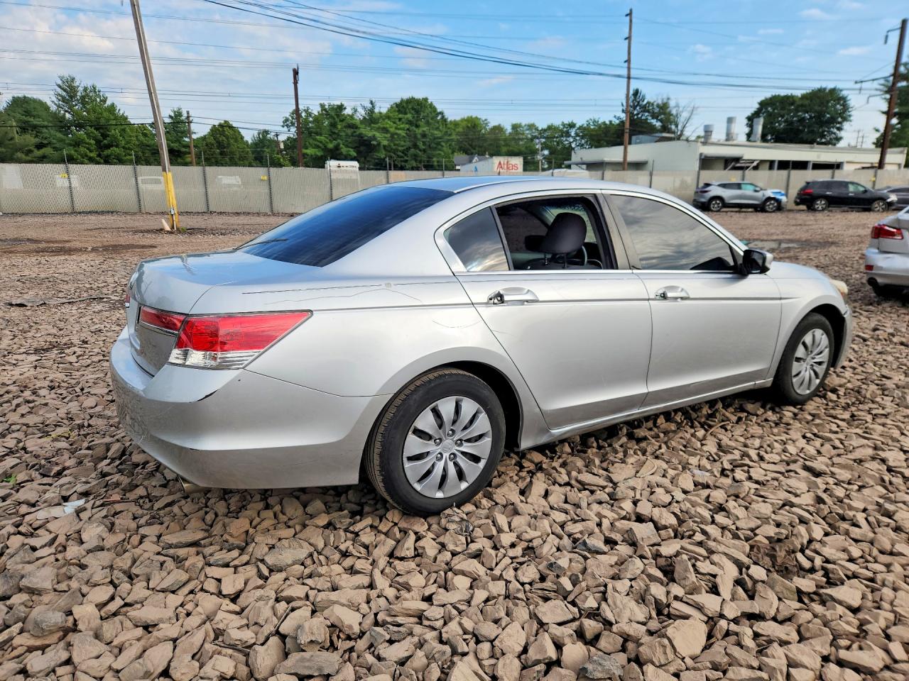2012 Honda Accord Lx Silver vin: 1HGCP2F39CA023976