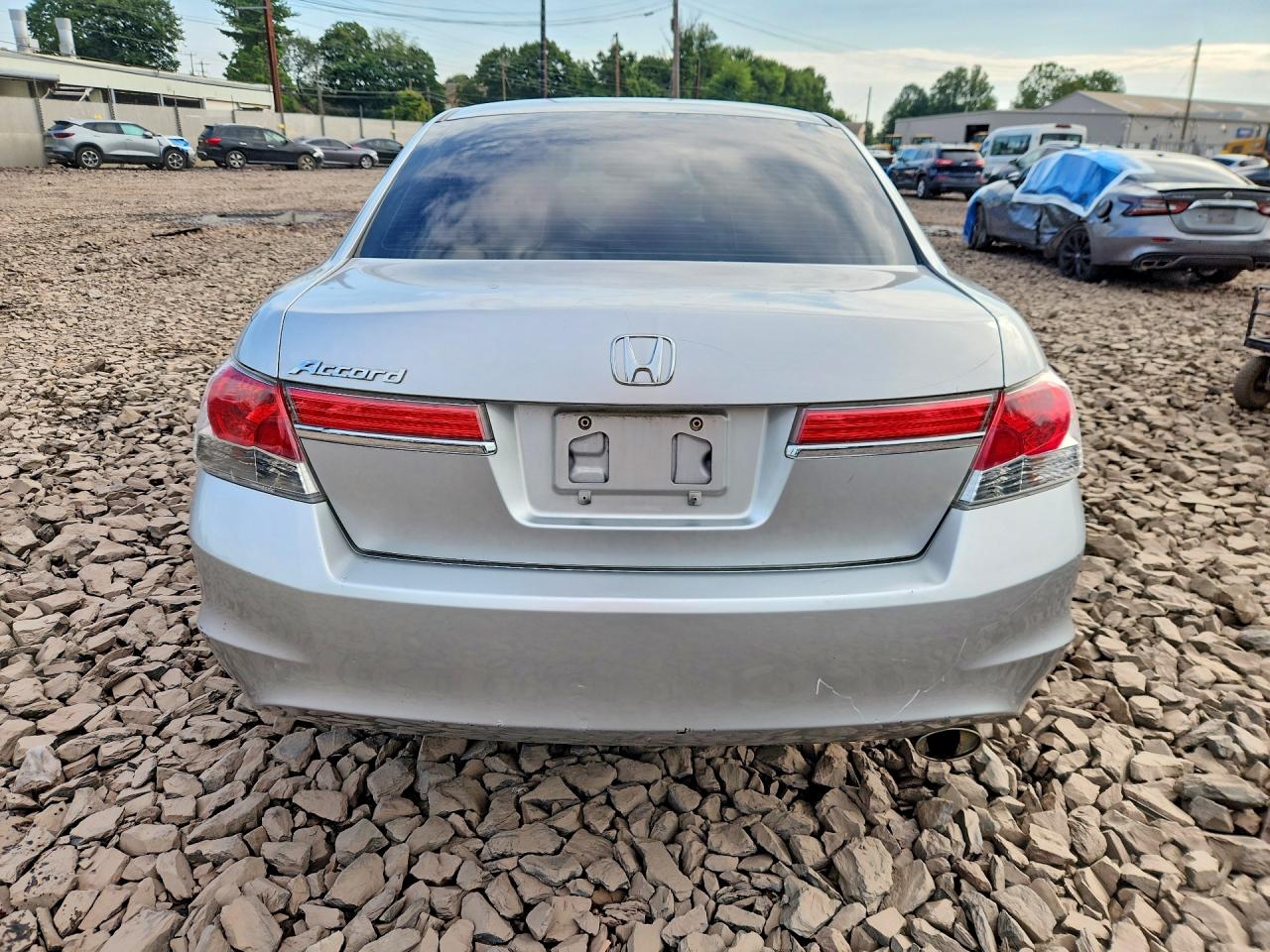 2012 Honda Accord Lx Silver vin: 1HGCP2F39CA023976