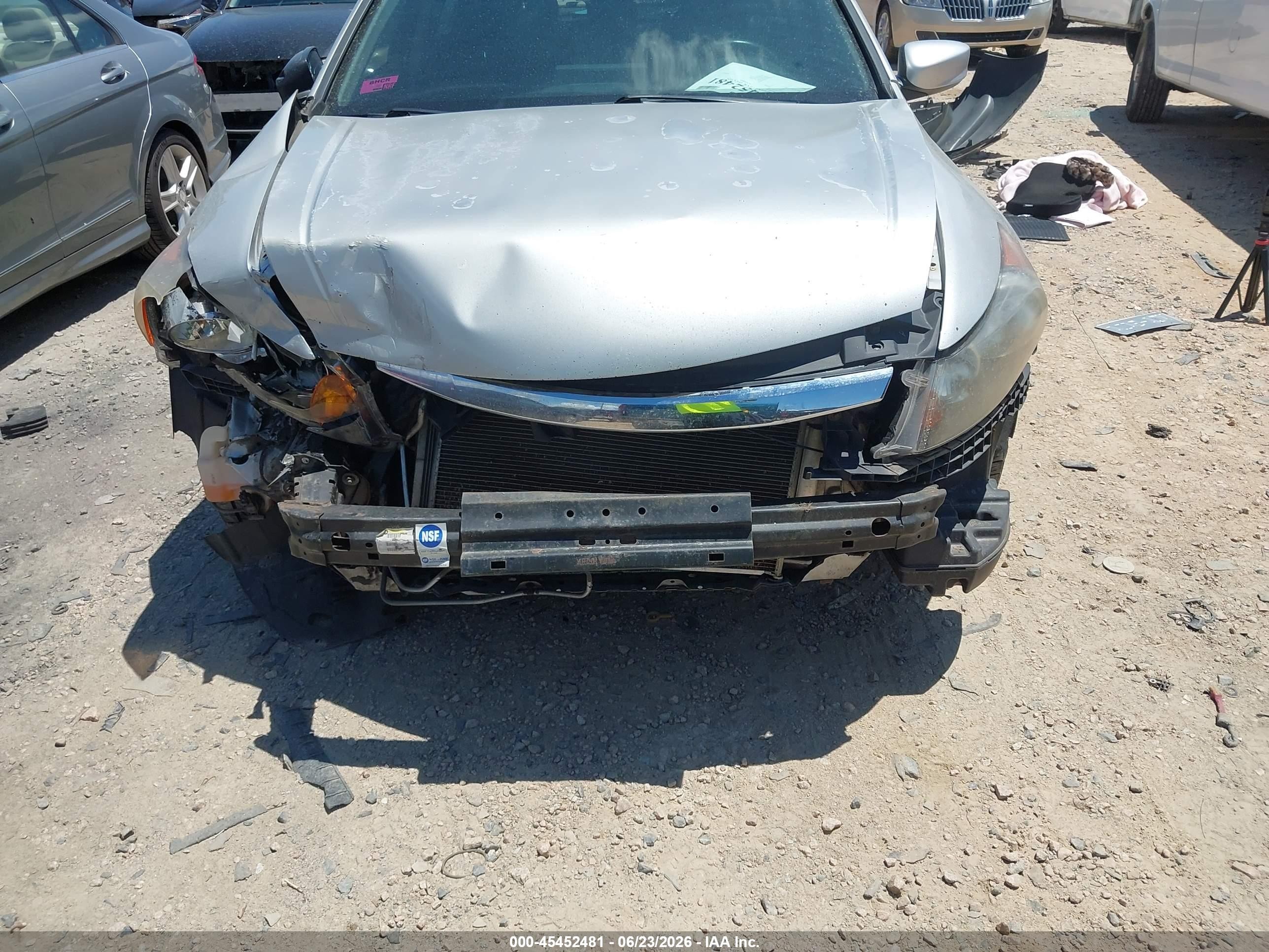 2012 Honda Accord 2.4 Lx Silver vin: 1HGCP2F39CA027784
