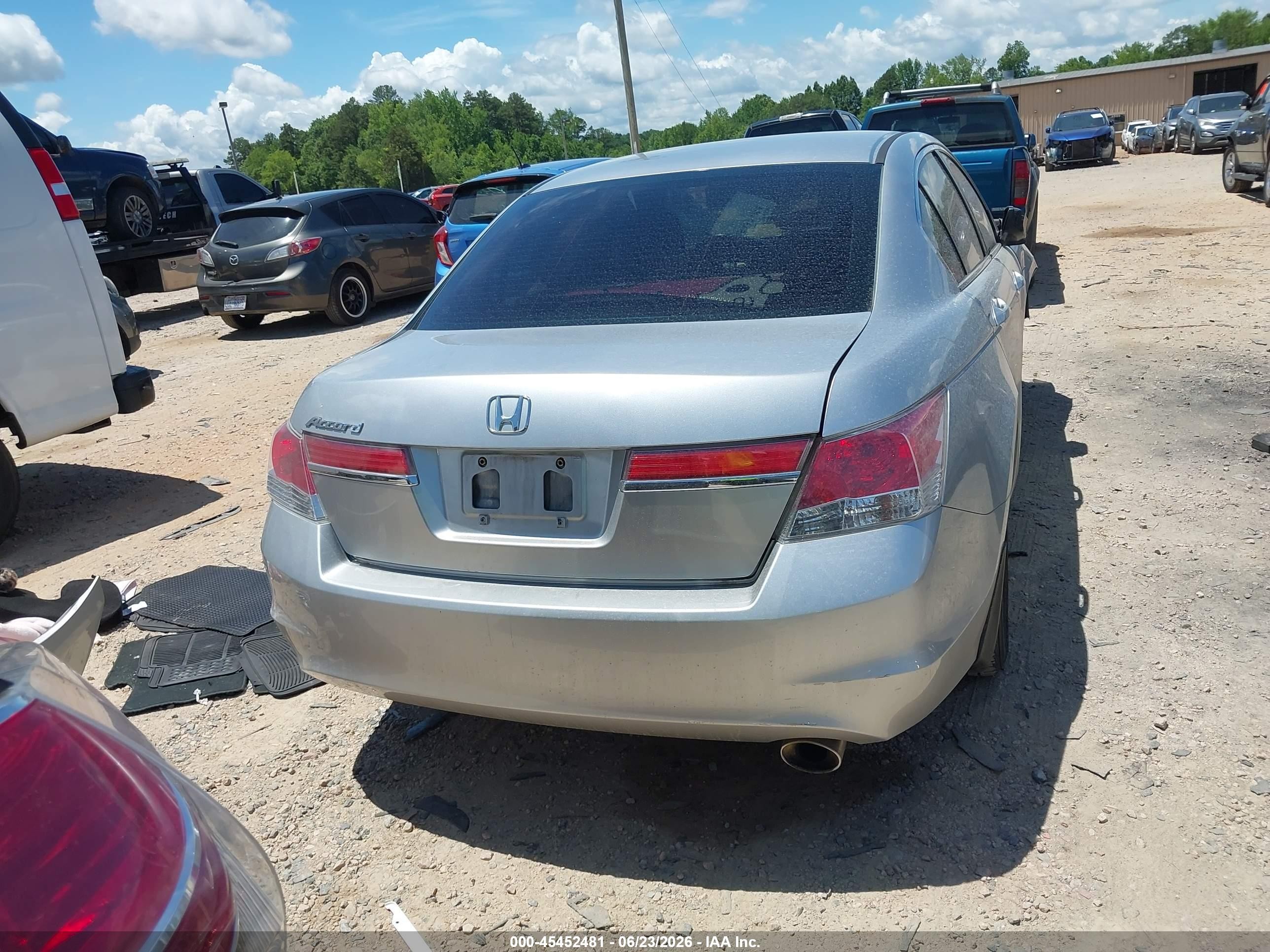 2012 Honda Accord 2.4 Lx Silver vin: 1HGCP2F39CA027784