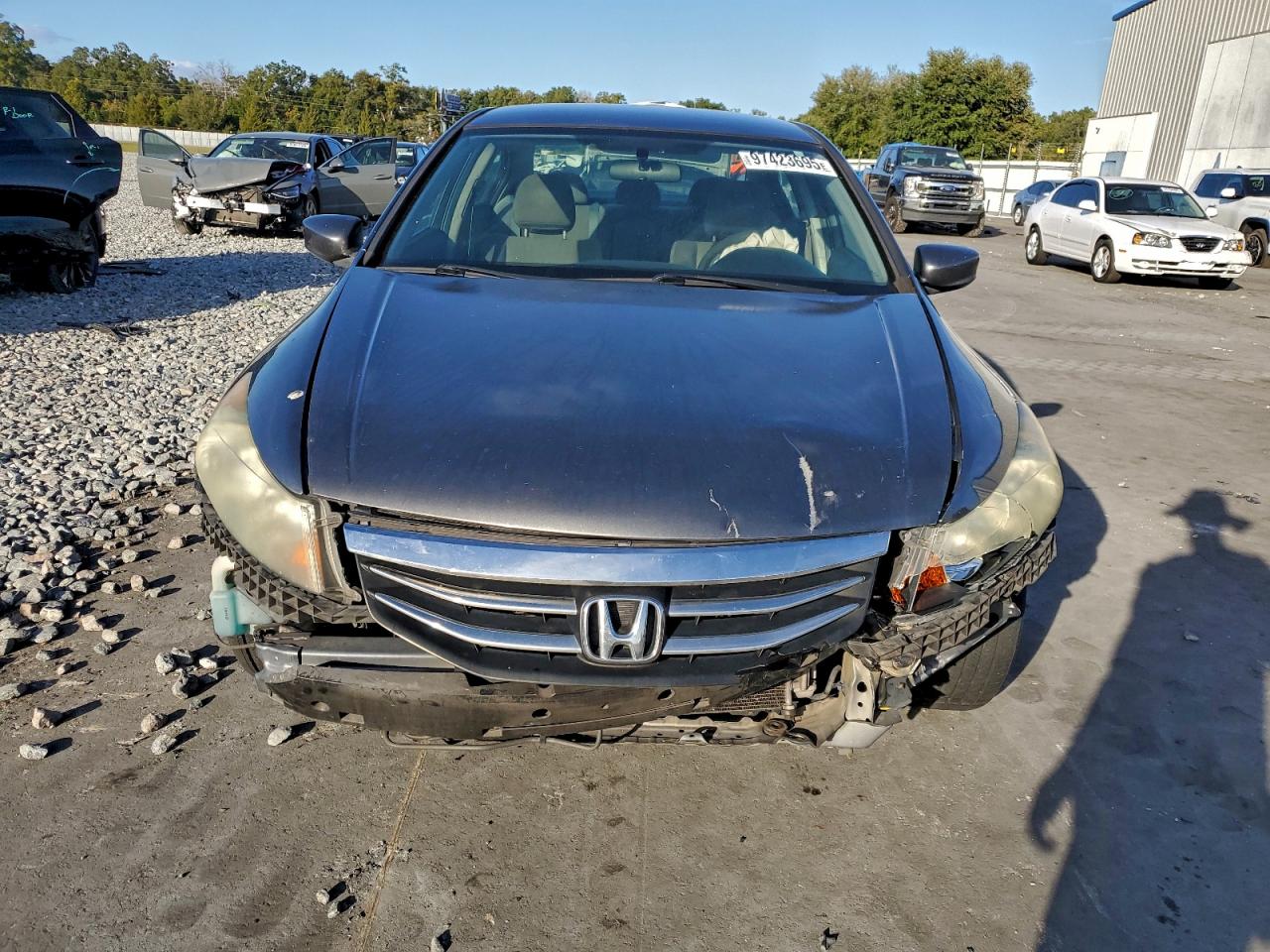 2012 Honda Accord Серый vin: 1HGCP2F39CA036372