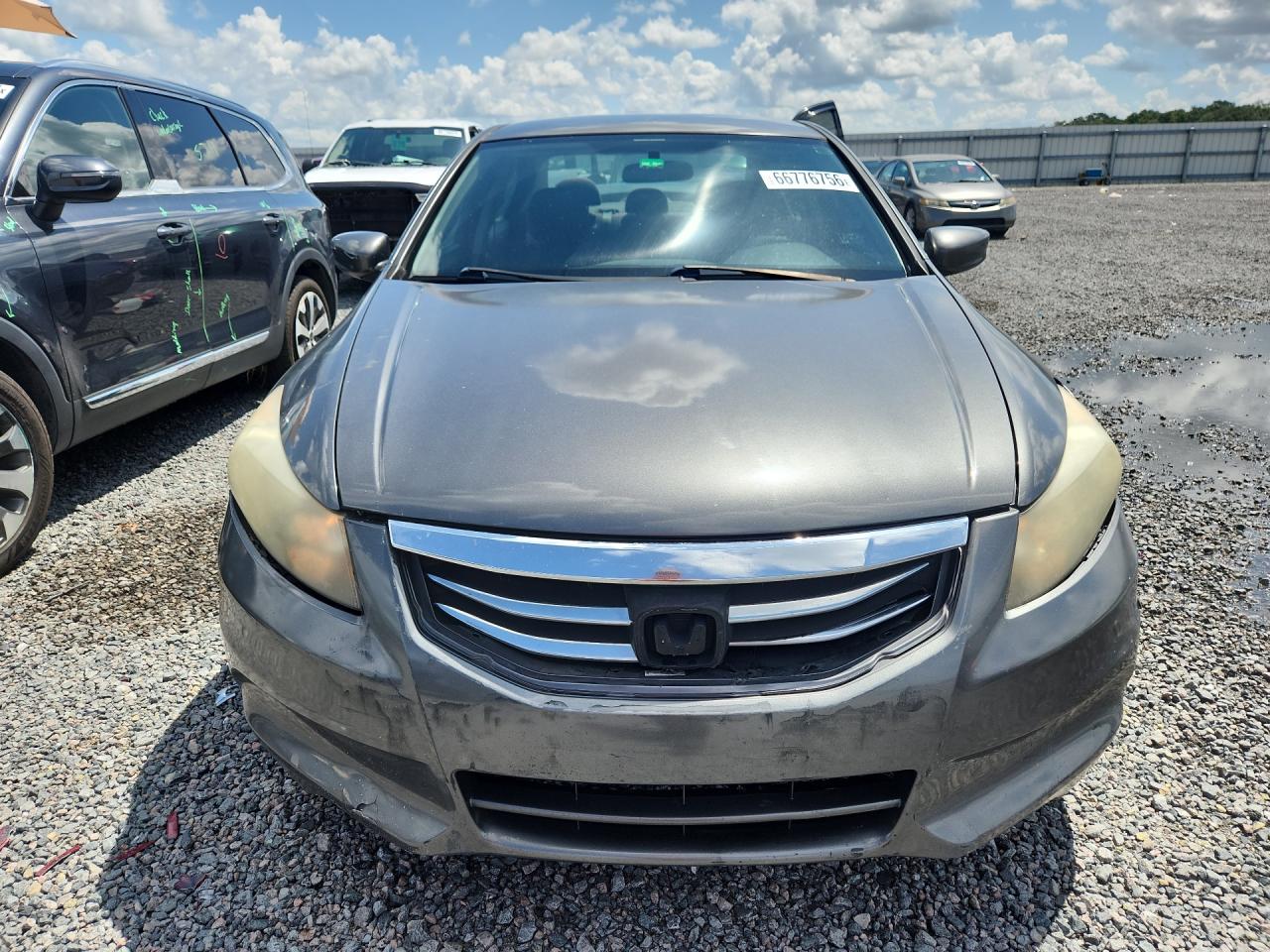 2012 Honda Accord Lx Gray vin: 1HGCP2F39CA055181