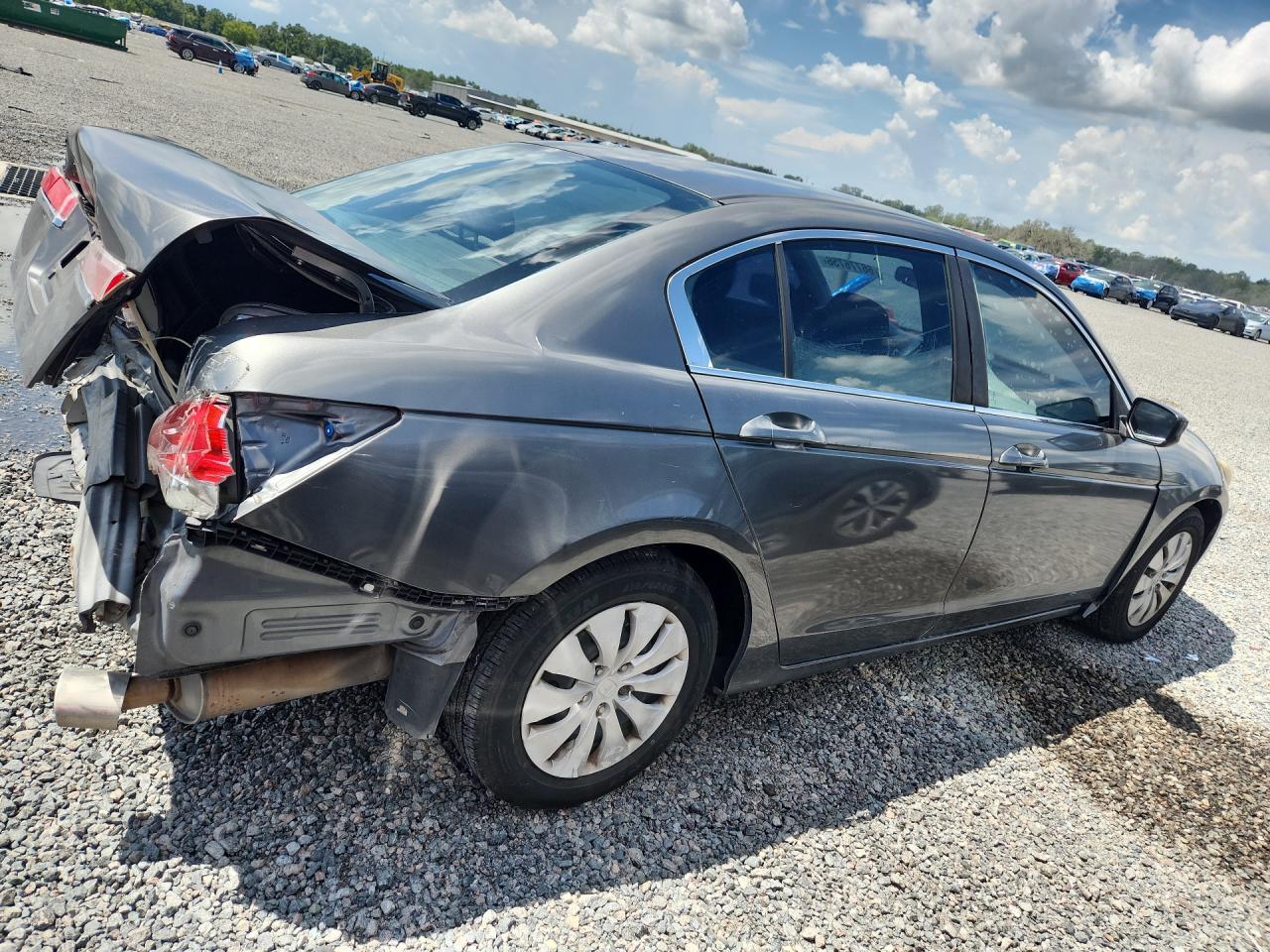 2012 Honda Accord Lx Gray vin: 1HGCP2F39CA055181
