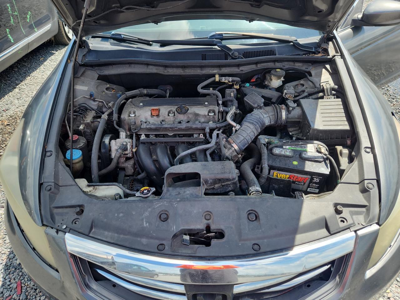 2012 Honda Accord Lx Gray vin: 1HGCP2F39CA055181