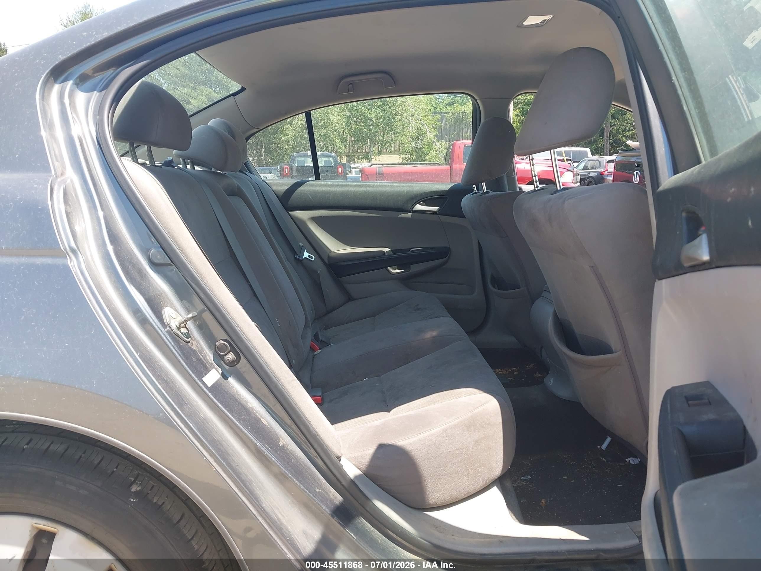 2012 Honda Accord 2.4 Lx Серый vin: 1HGCP2F39CA059165