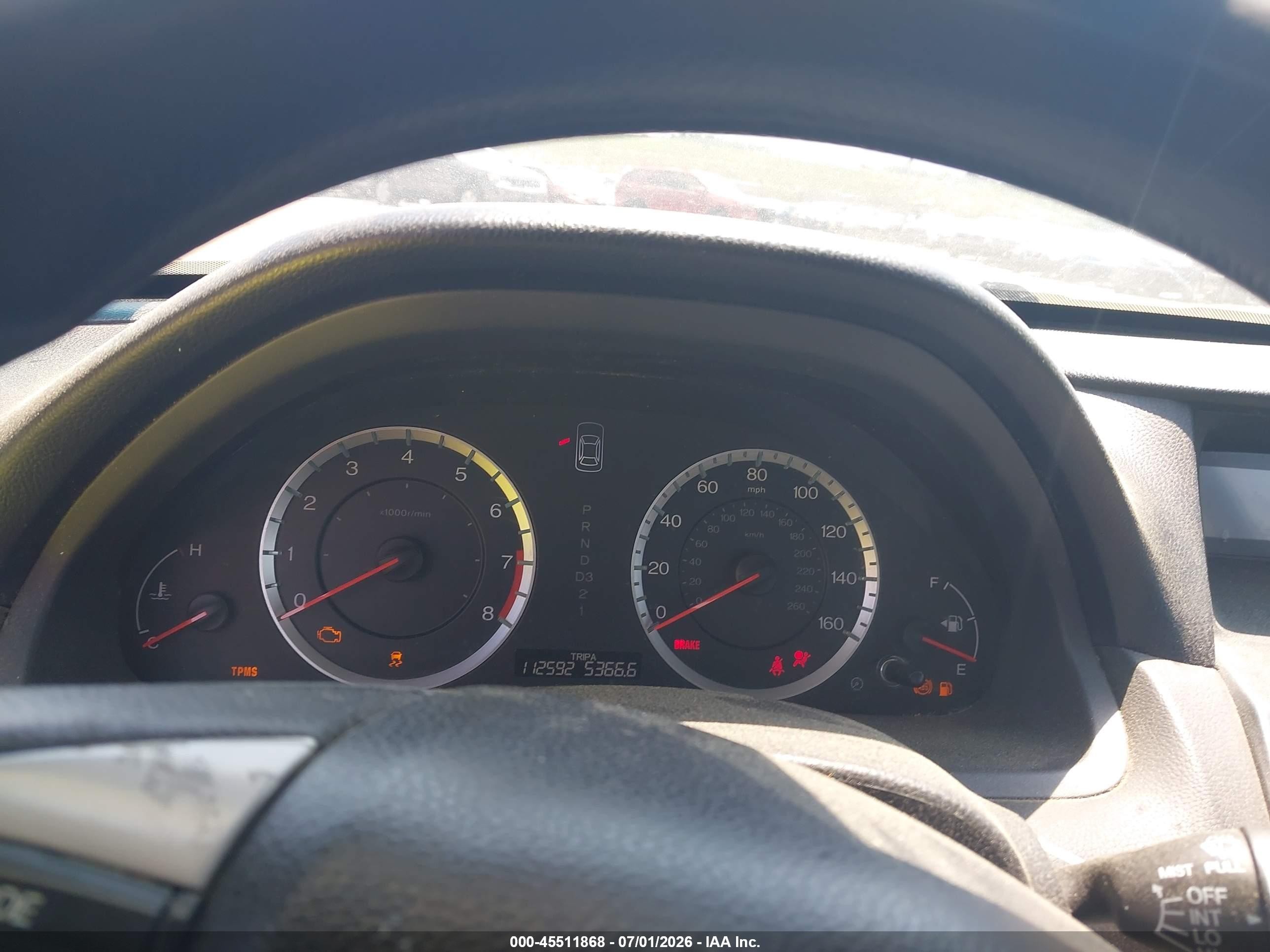 2012 Honda Accord 2.4 Lx Серый vin: 1HGCP2F39CA059165