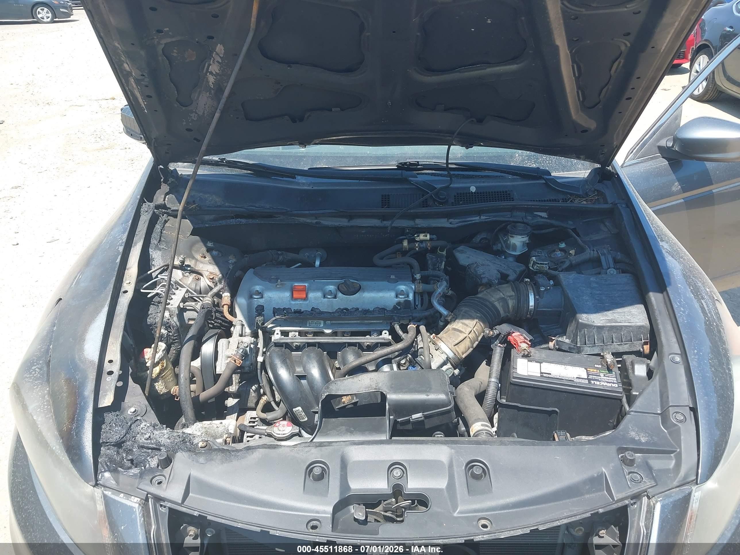 2012 Honda Accord 2.4 Lx Серый vin: 1HGCP2F39CA059165