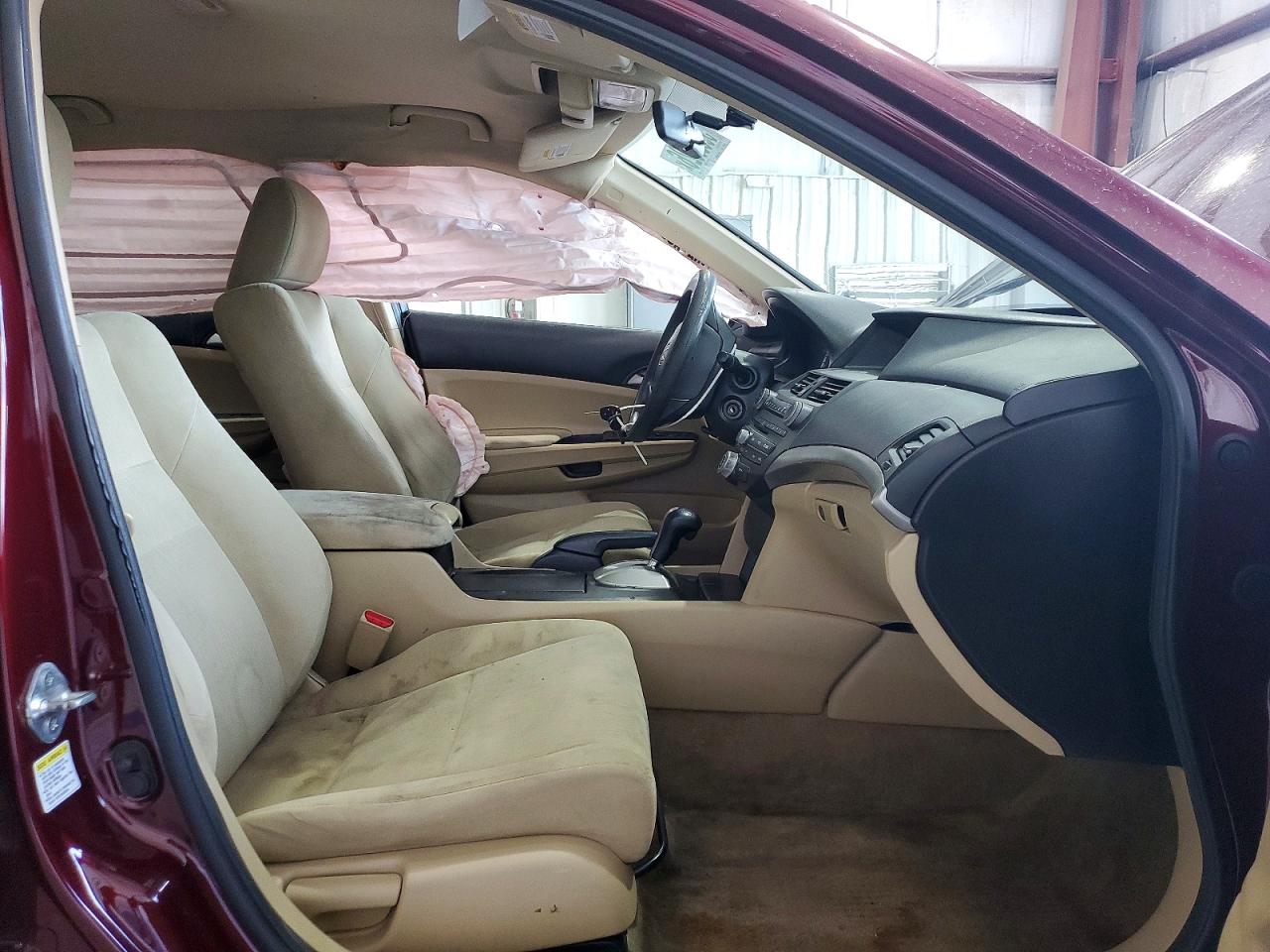 2012 Honda Accord Lx Burgundy vin: 1HGCP2F39CA076807