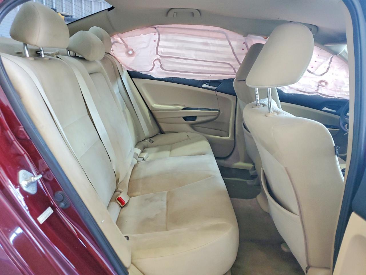 2012 Honda Accord Lx Burgundy vin: 1HGCP2F39CA076807