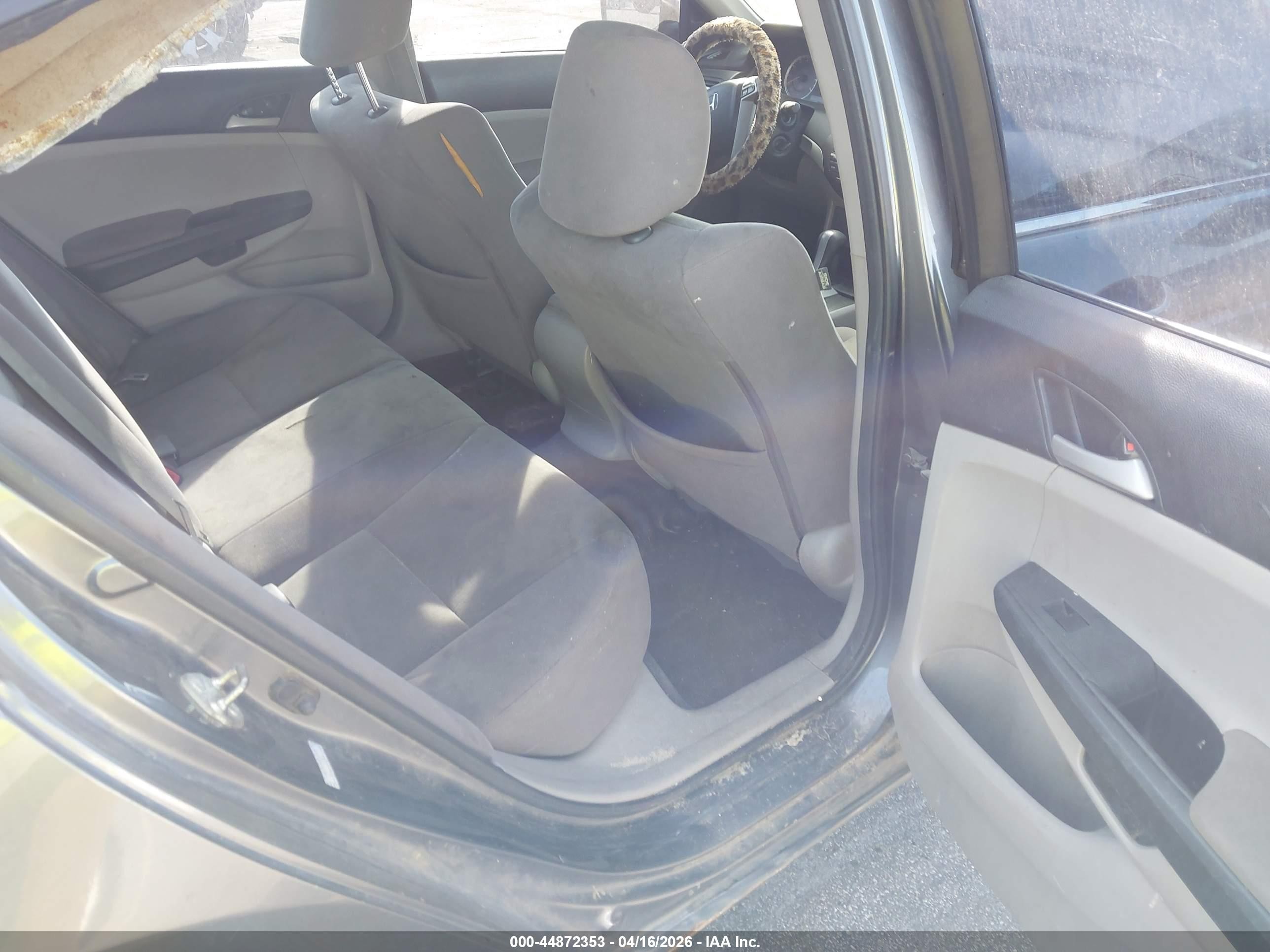2012 Honda Accord 2.4 Lx Gray vin: 1HGCP2F39CA077729