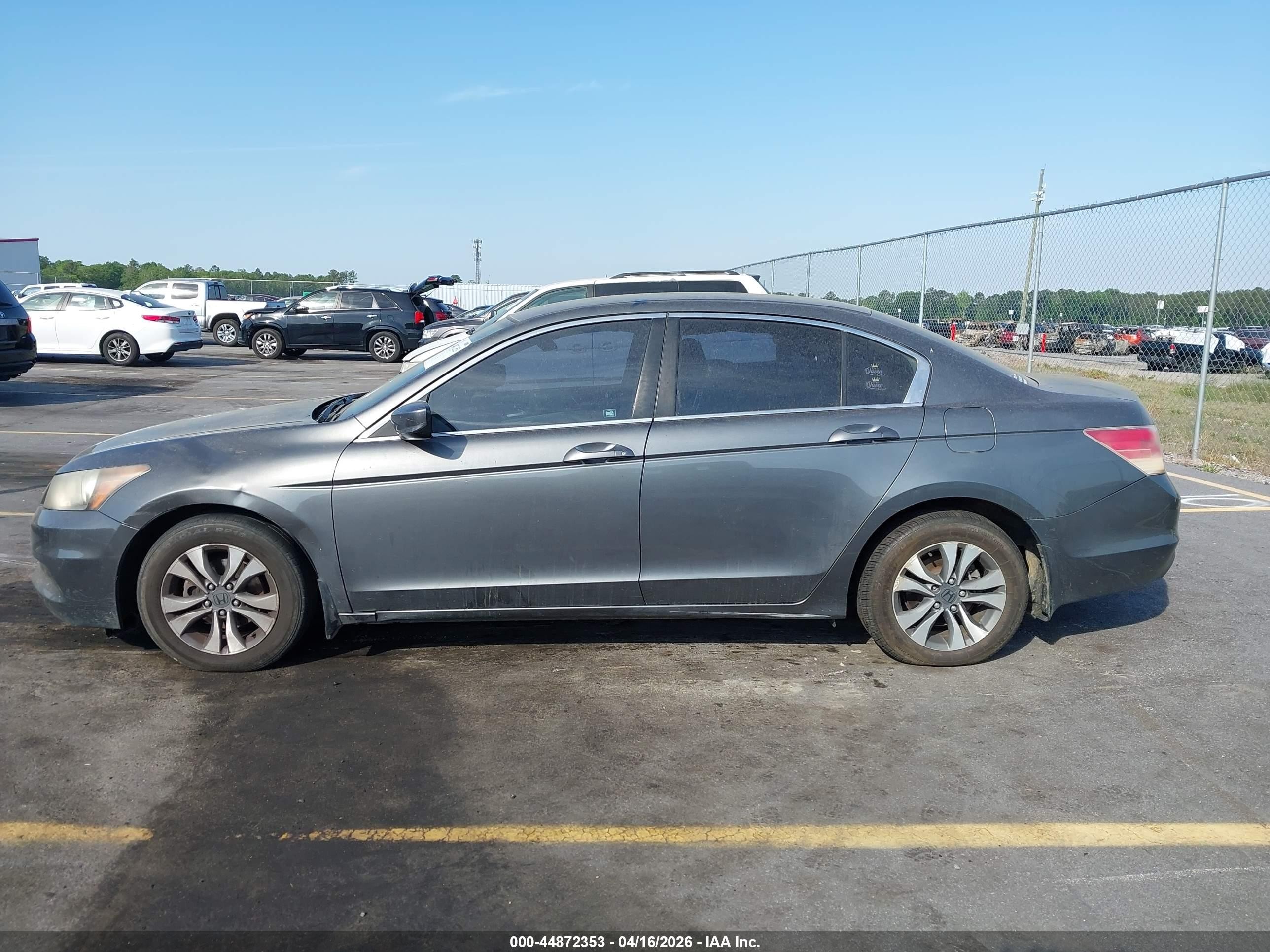 2012 Honda Accord 2.4 Lx Gray vin: 1HGCP2F39CA077729