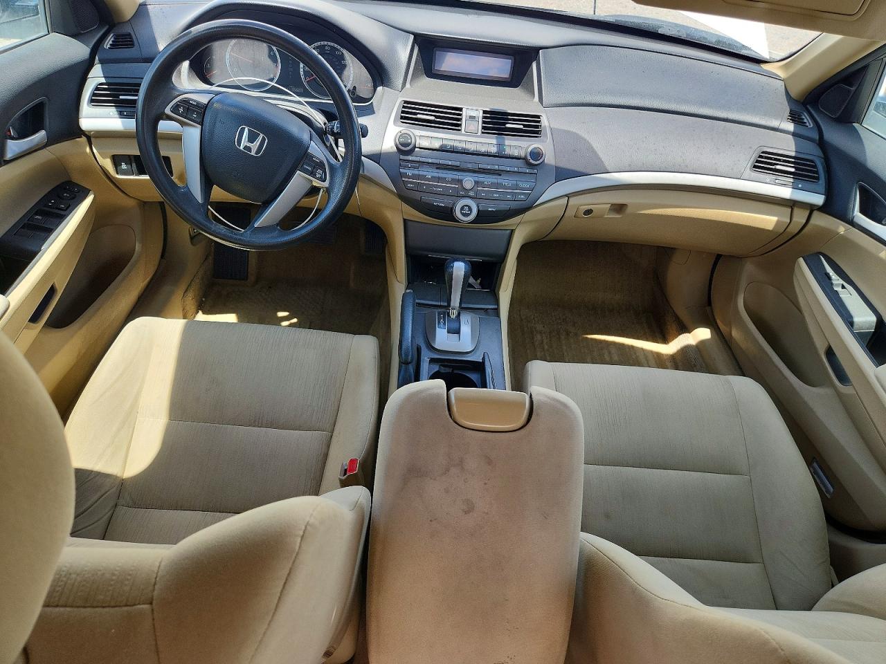 2012 Honda Accord Lx White vin: 1HGCP2F39CA078587