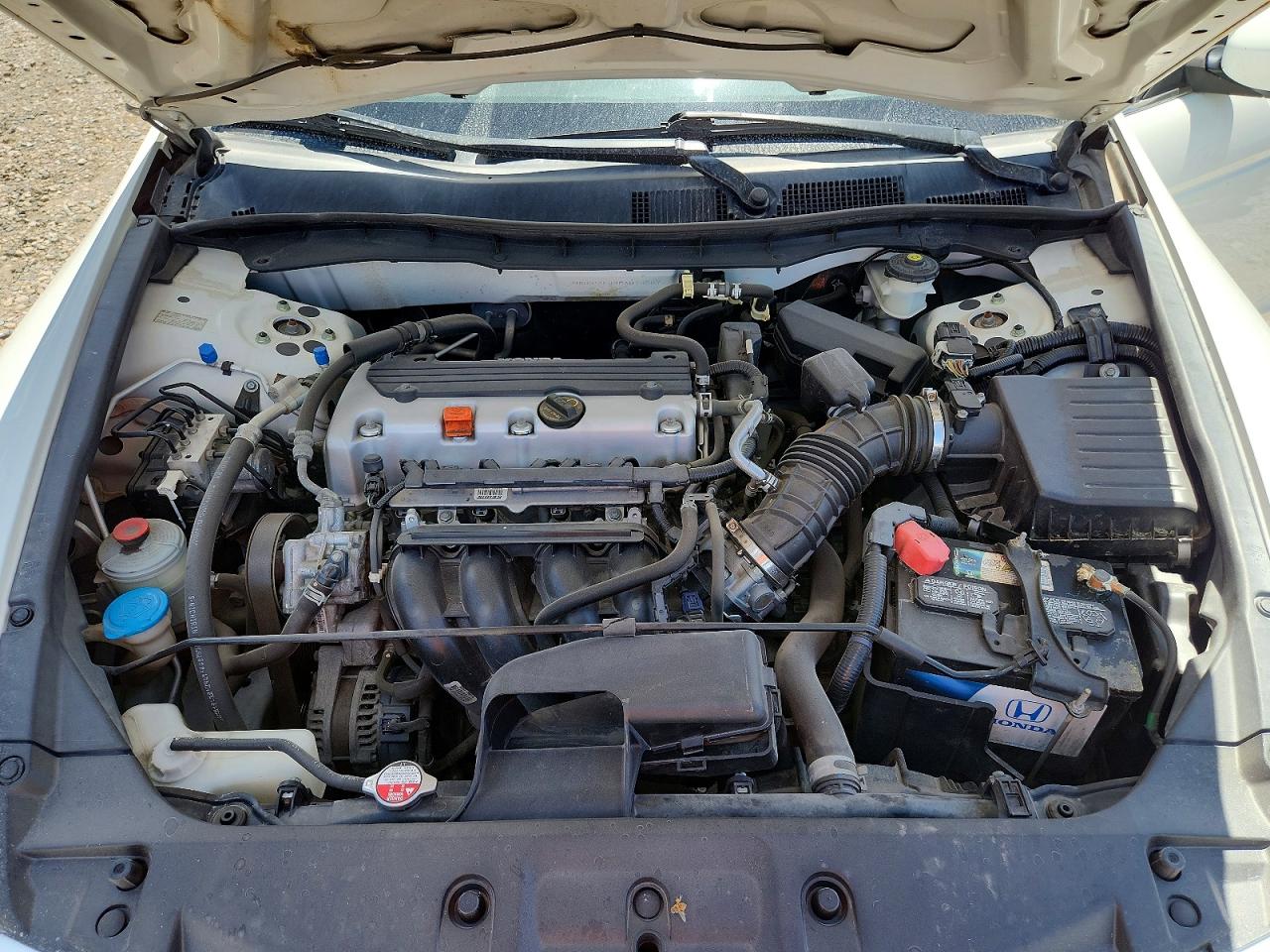 2012 Honda Accord Lx White vin: 1HGCP2F39CA078587