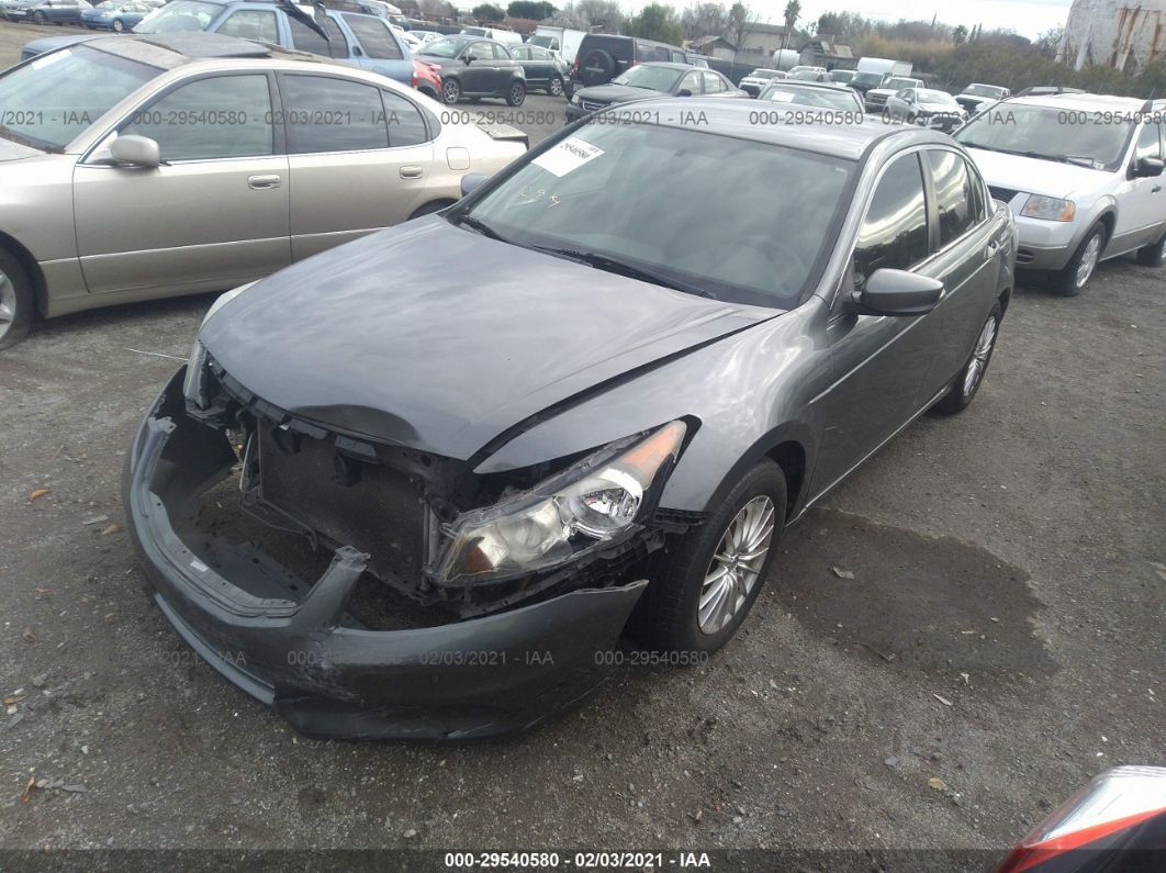 2012 Honda Accord Sdn Lx Gray vin: 1HGCP2F39CA085989