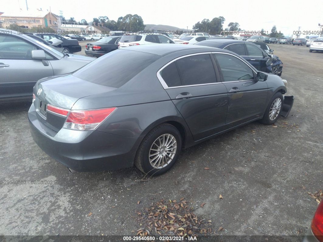 2012 Honda Accord Sdn Lx Gray vin: 1HGCP2F39CA085989
