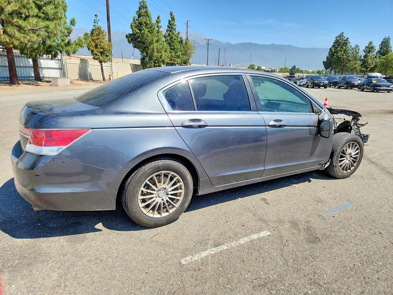 2012 Honda Accord Lx Gray vin: 1HGCP2F39CA085989