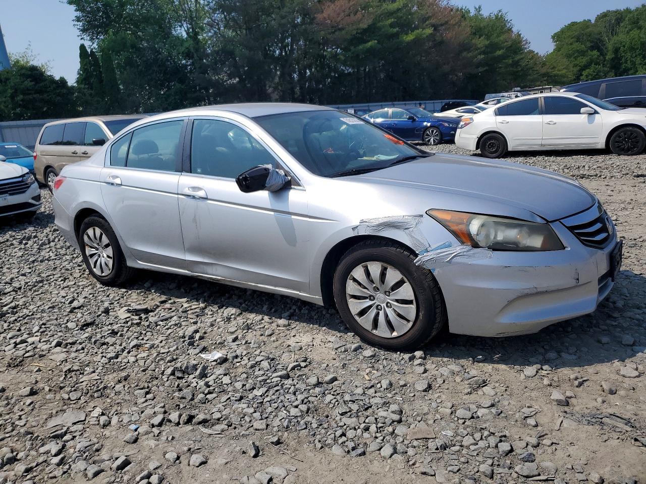 2012 Honda Accord Lx Silver vin: 1HGCP2F39CA092943