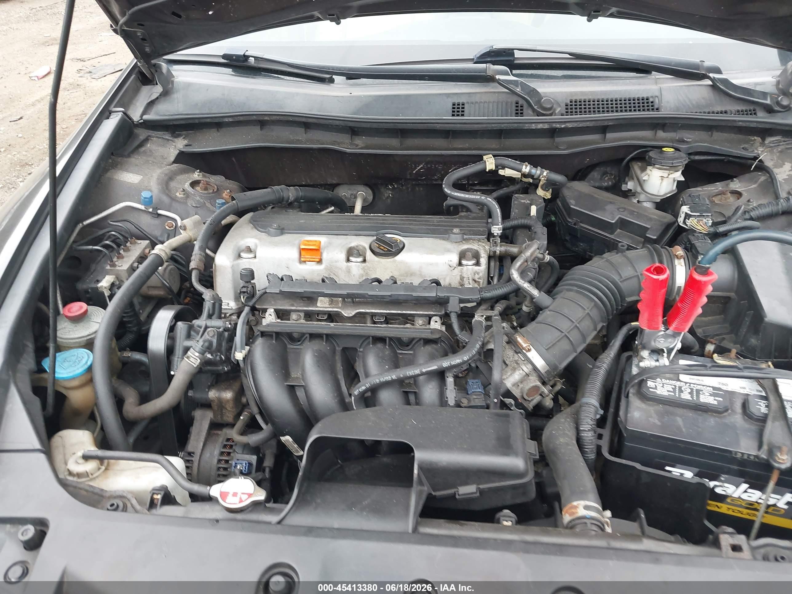 2012 Honda Accord 2.4 Lx Gray vin: 1HGCP2F39CA124046