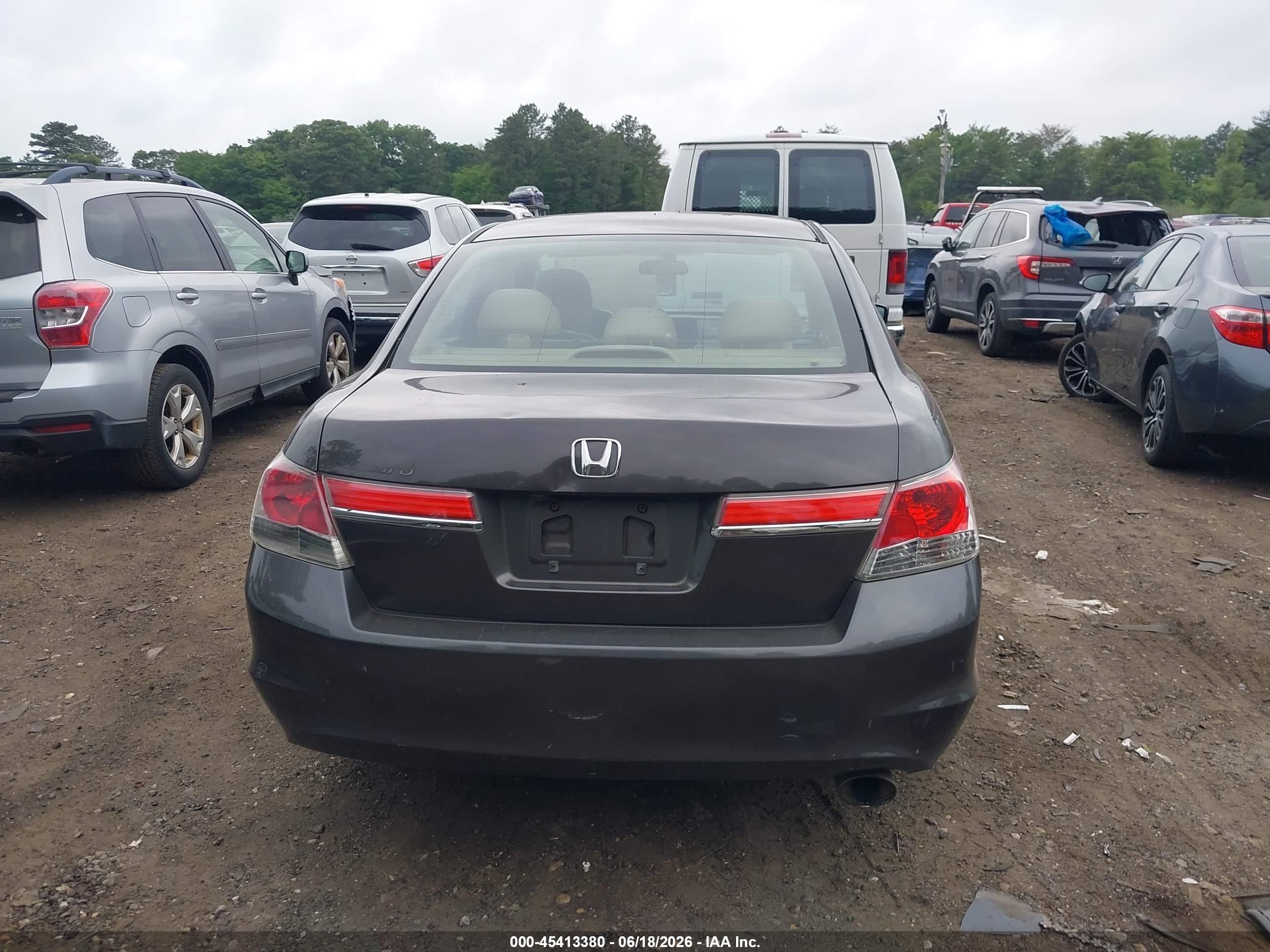 2012 Honda Accord 2.4 Lx Gray vin: 1HGCP2F39CA124046