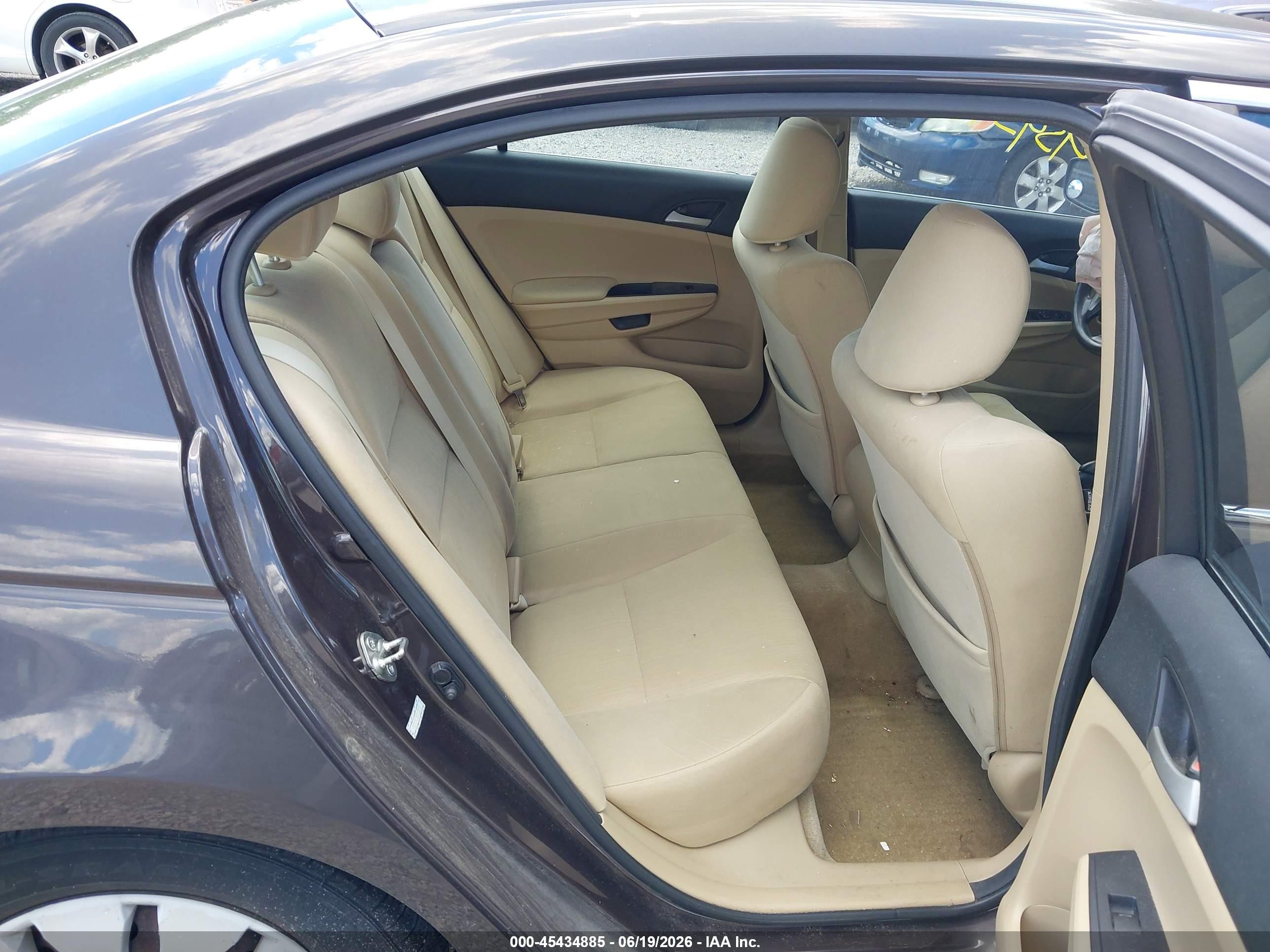 2012 Honda Accord 2.4 Lx Gray vin: 1HGCP2F39CA125309