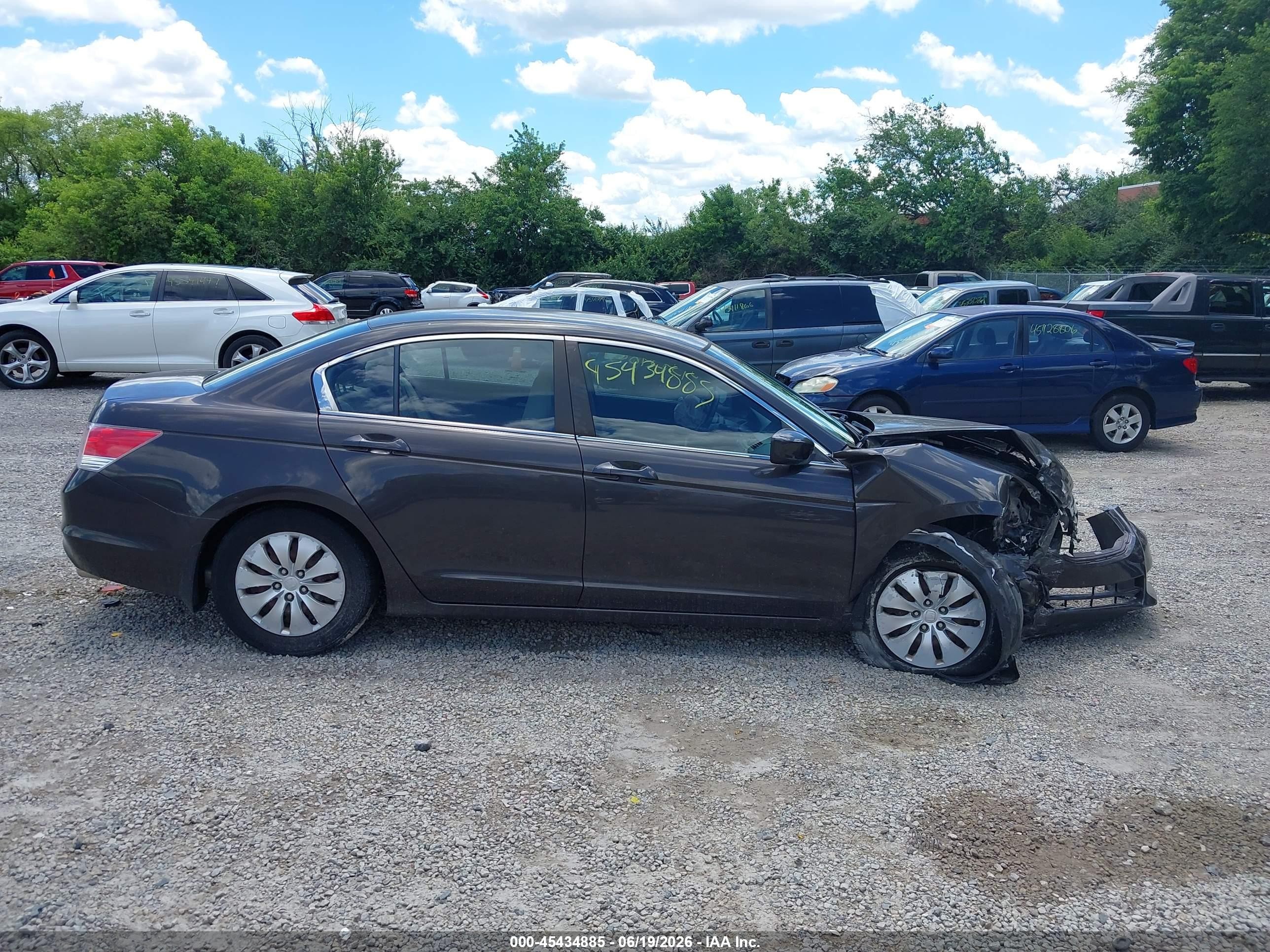 2012 Honda Accord 2.4 Lx Gray vin: 1HGCP2F39CA125309