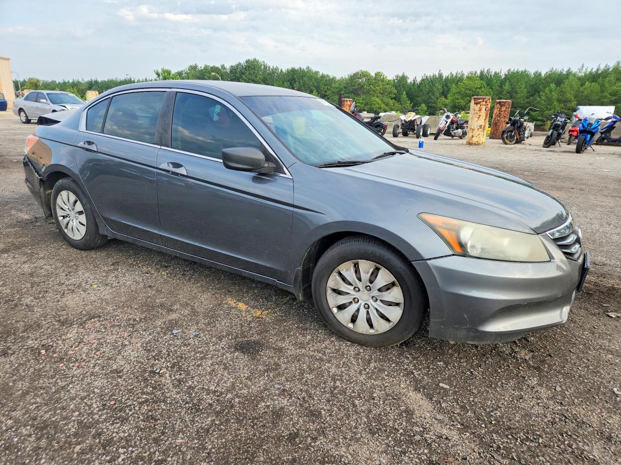 2012 Honda Accord Lx Gray vin: 1HGCP2F39CA133913